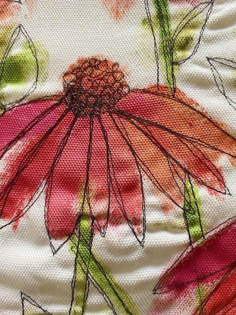 Summer Flower Pillow