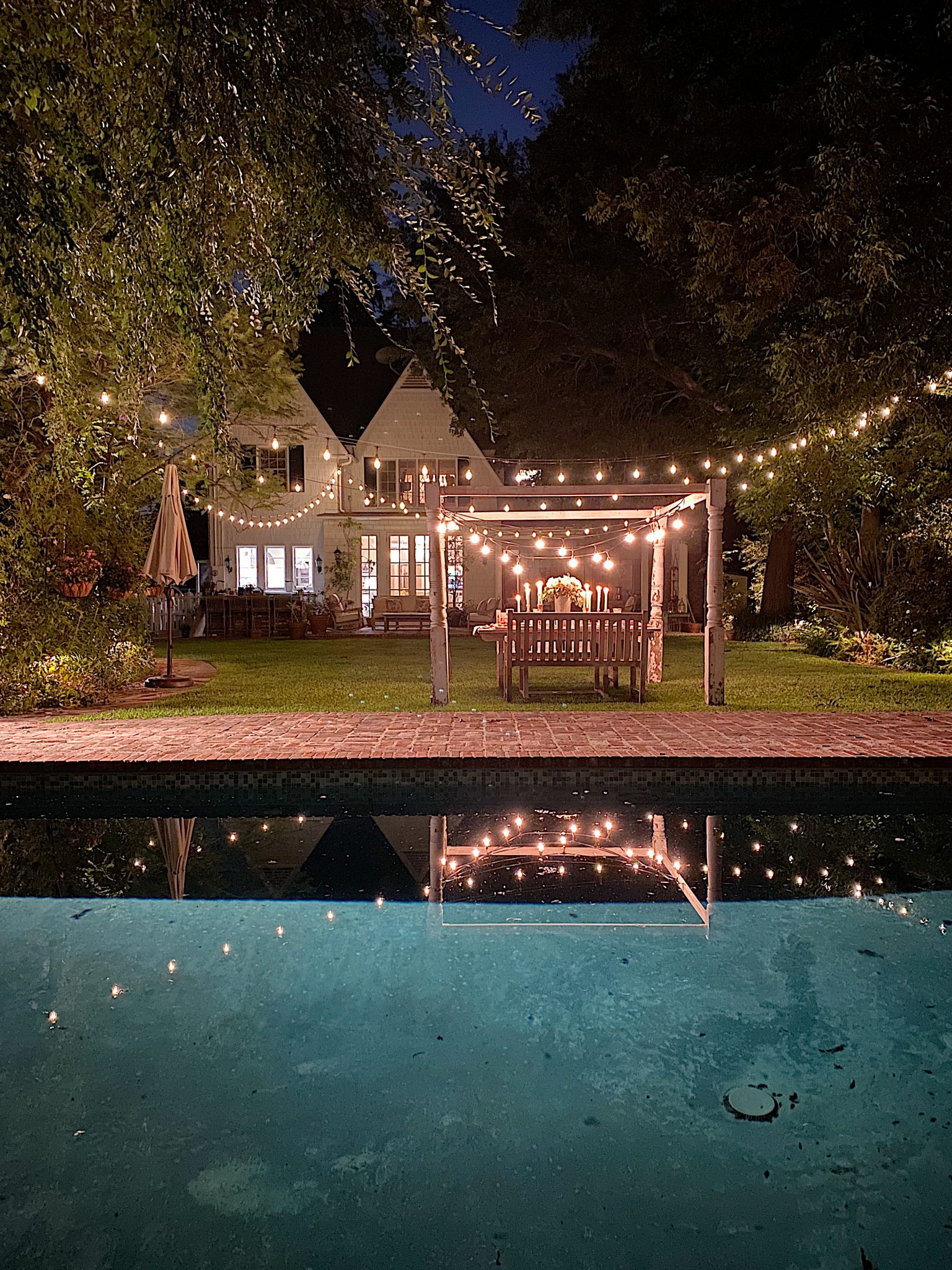 Summer Fun Outdoor Party Light Reflections