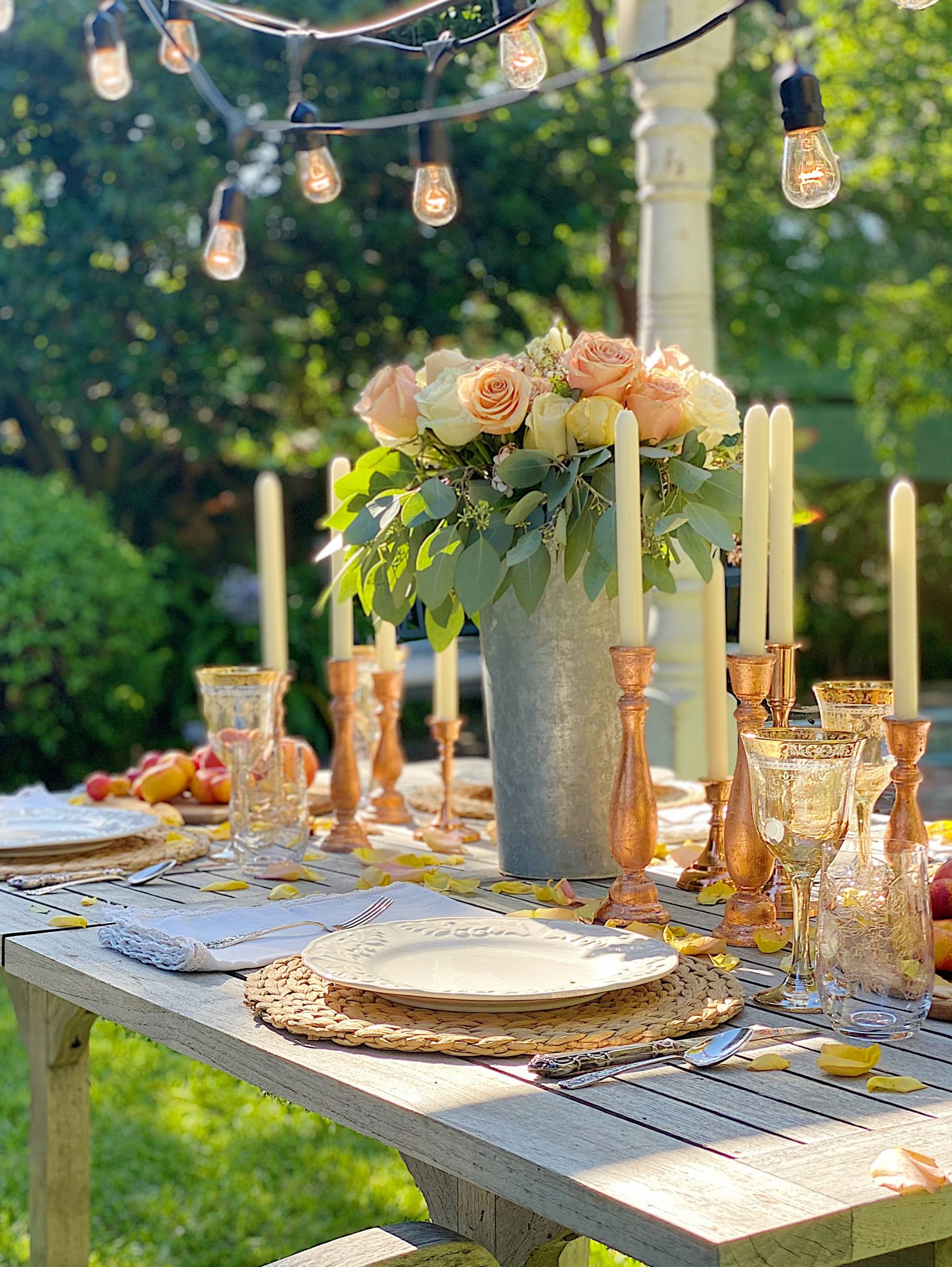 Summer Fun Outdoor Party in the Backyard