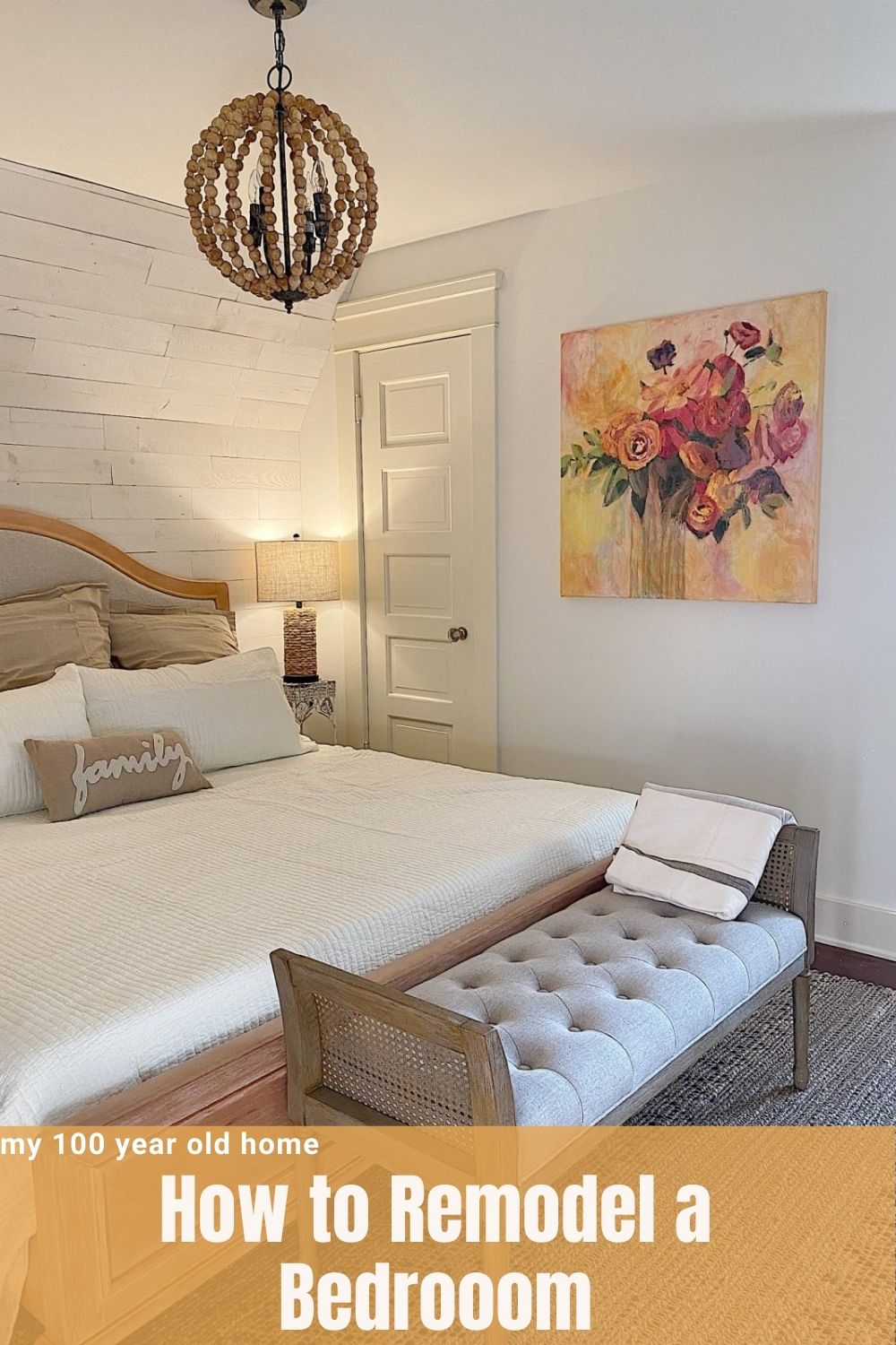 How to Remodel a Bedroom - MY 100 YEAR OLD HOME