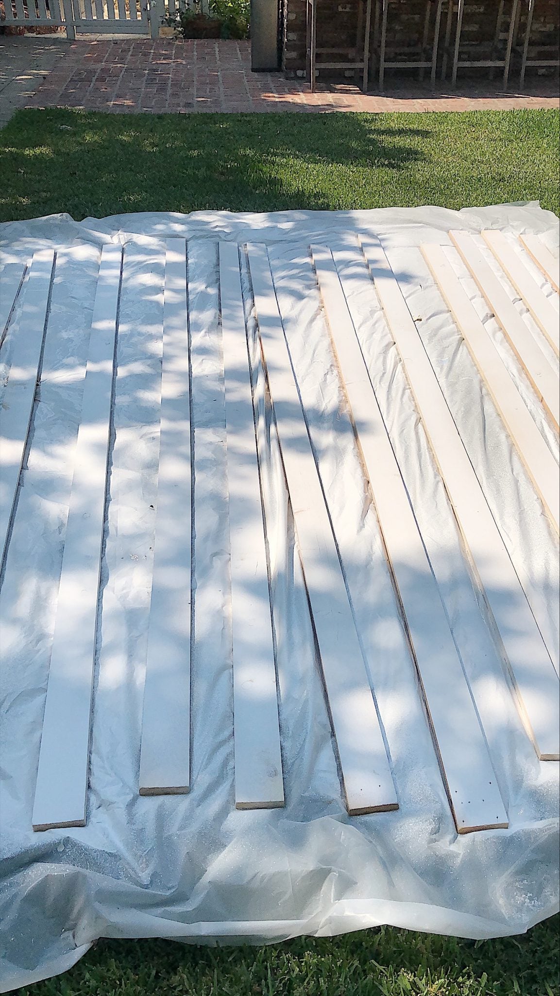 Outdoor Party with Porch Posts 1