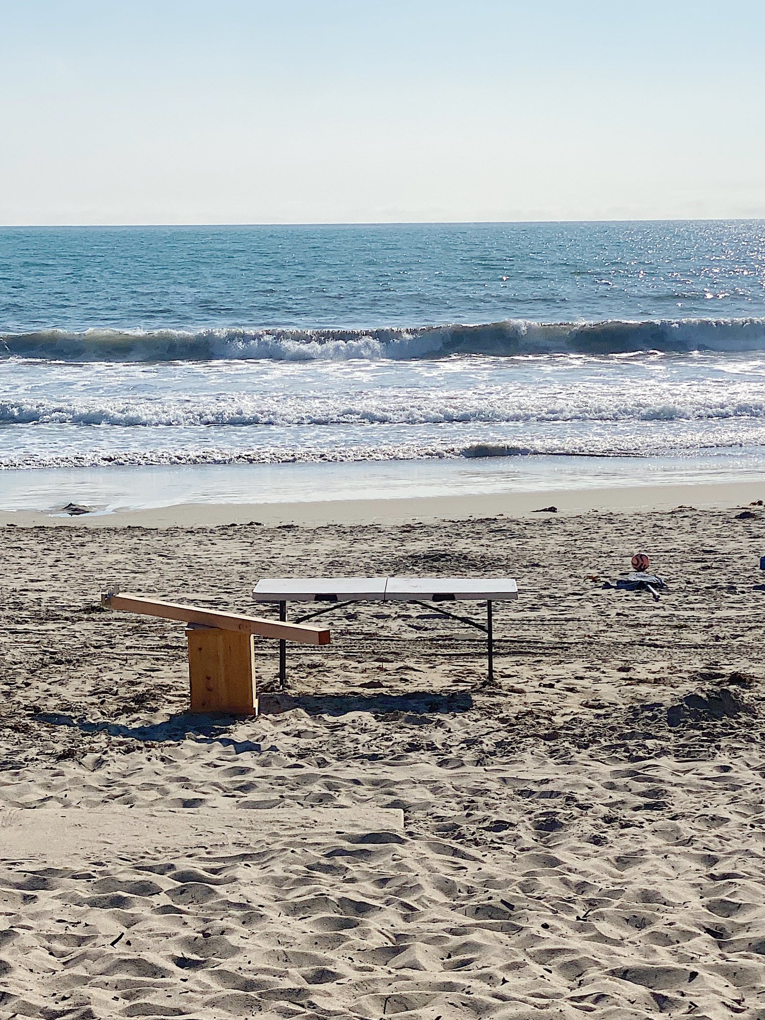 Sunset Dinner on the Beach Set Up