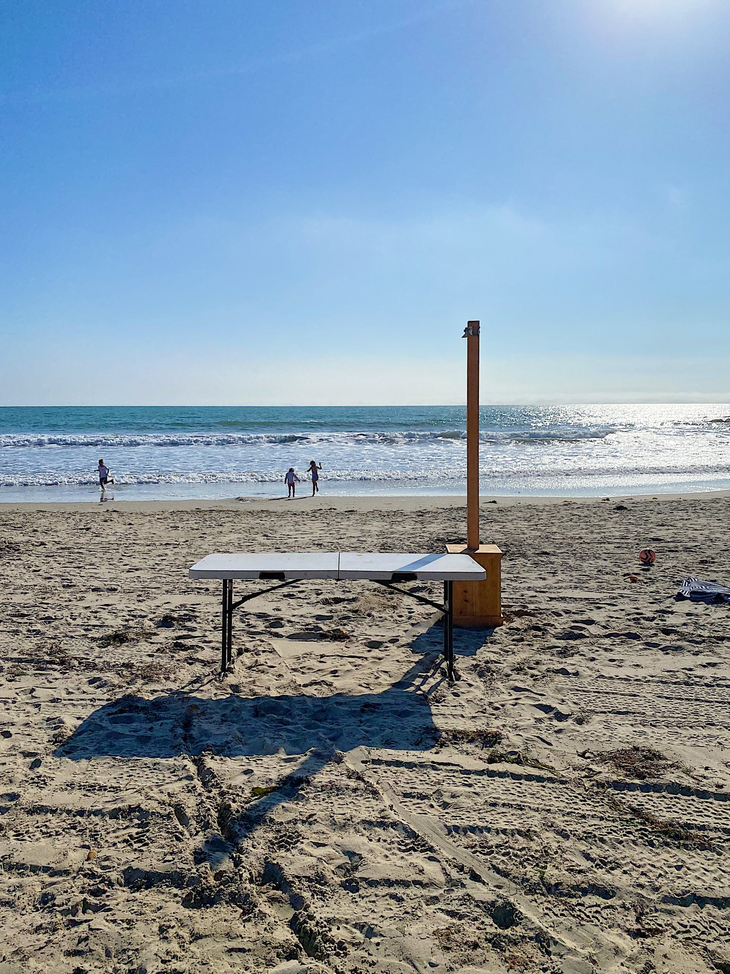 Sunset Dinner on the Beach Set Up 2