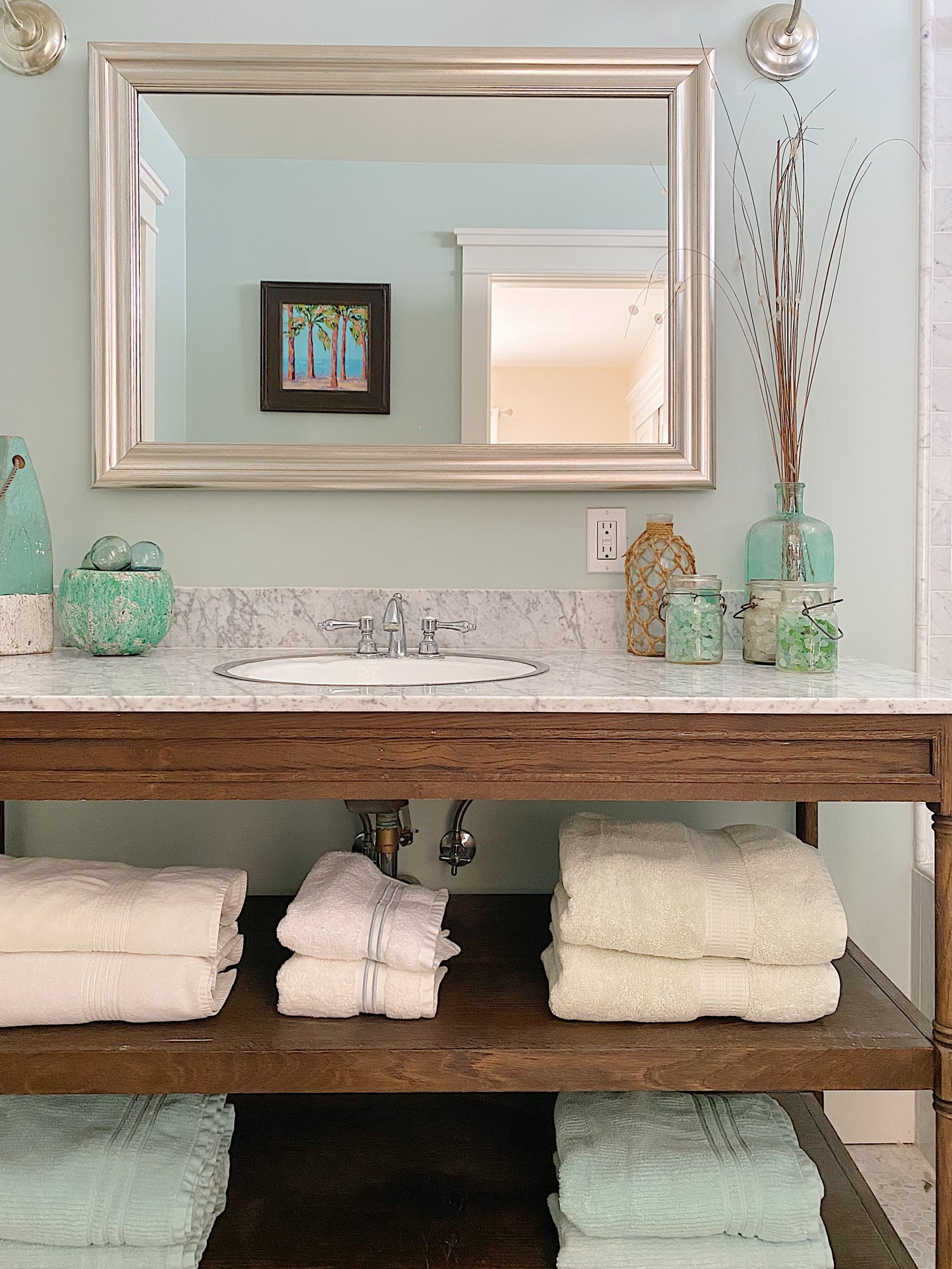 Easy Bathroom Remodel with Liberty Hardware 6
