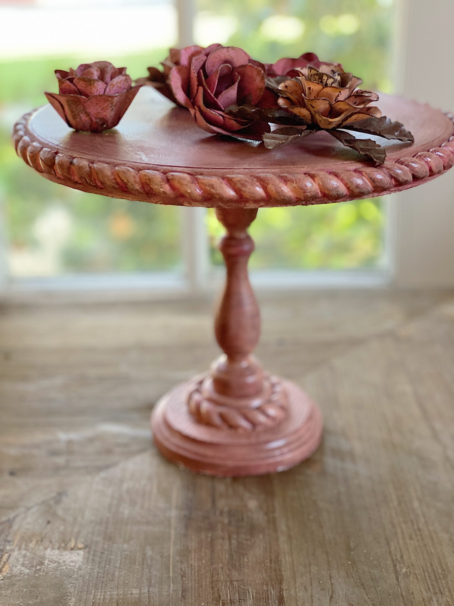 Fall Cake Stand DIY