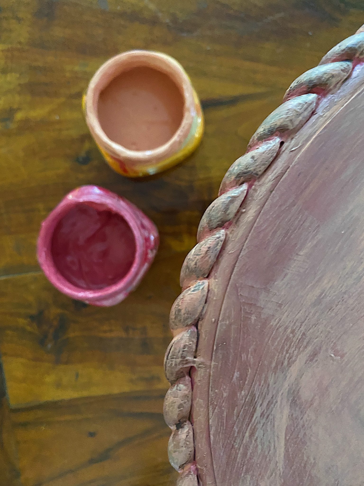 Fall DIY Painted Cake Stand