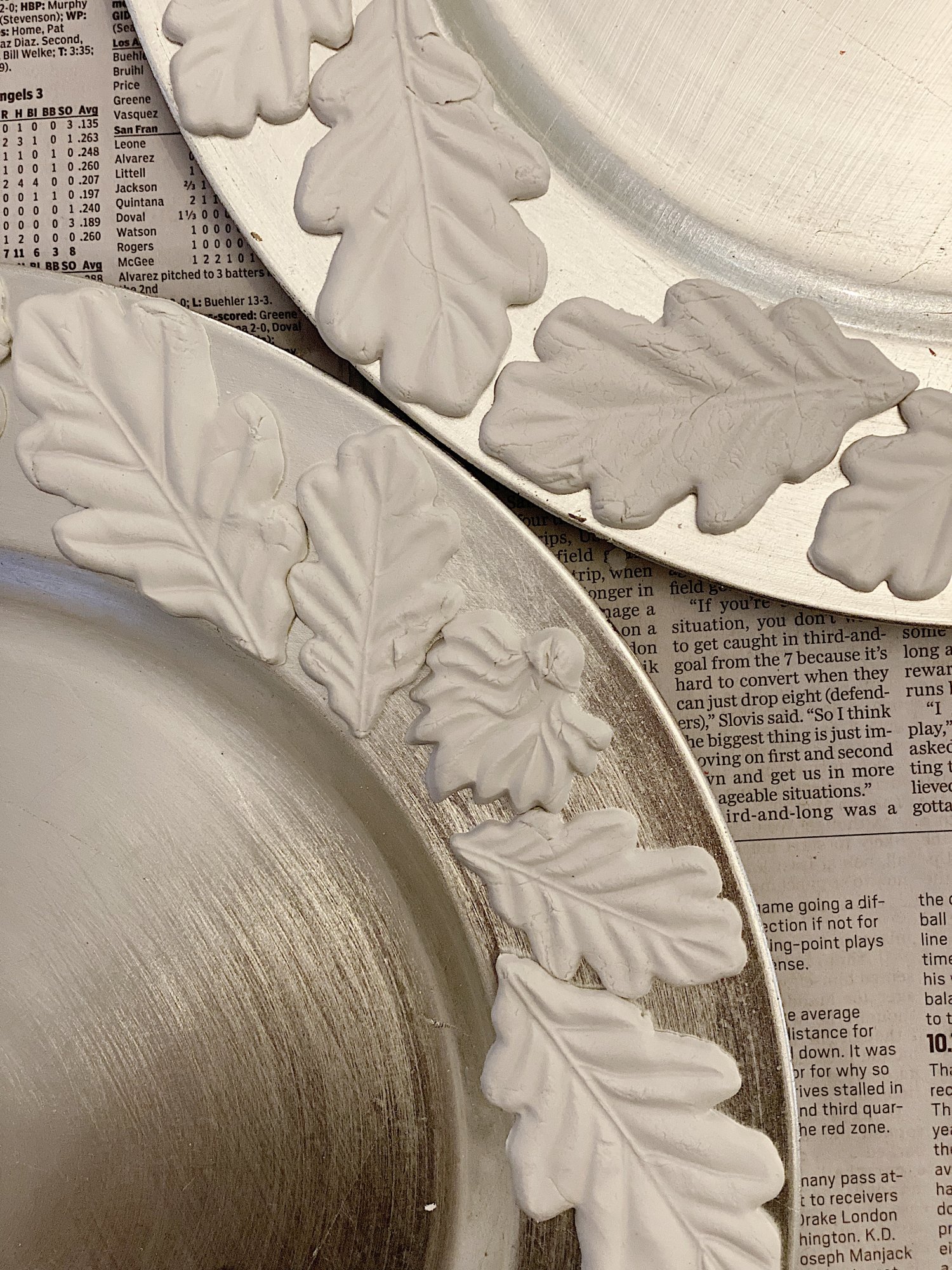 Fall Table DIY Chargers