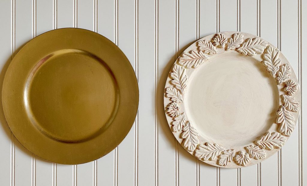 Fall Table Setting DIY Before and After