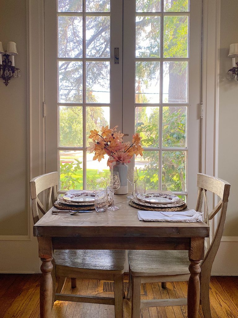 Fall Table Setting DIY Project