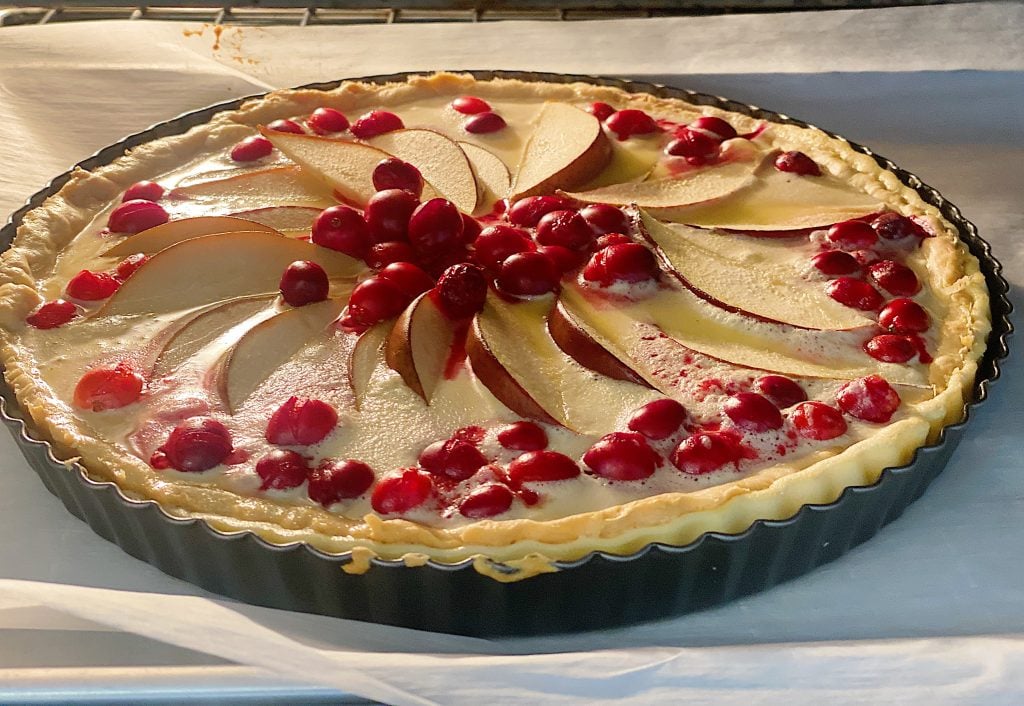 How to Bake a Cranberry and Pear Tart