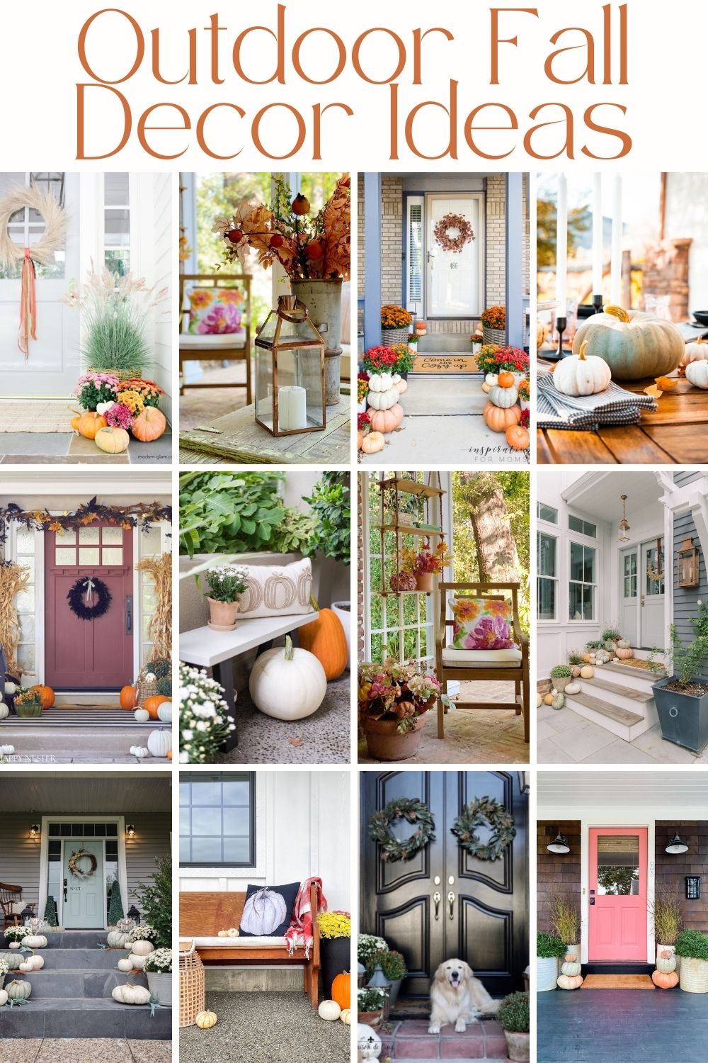 Outdoor Fall Decor Ideas