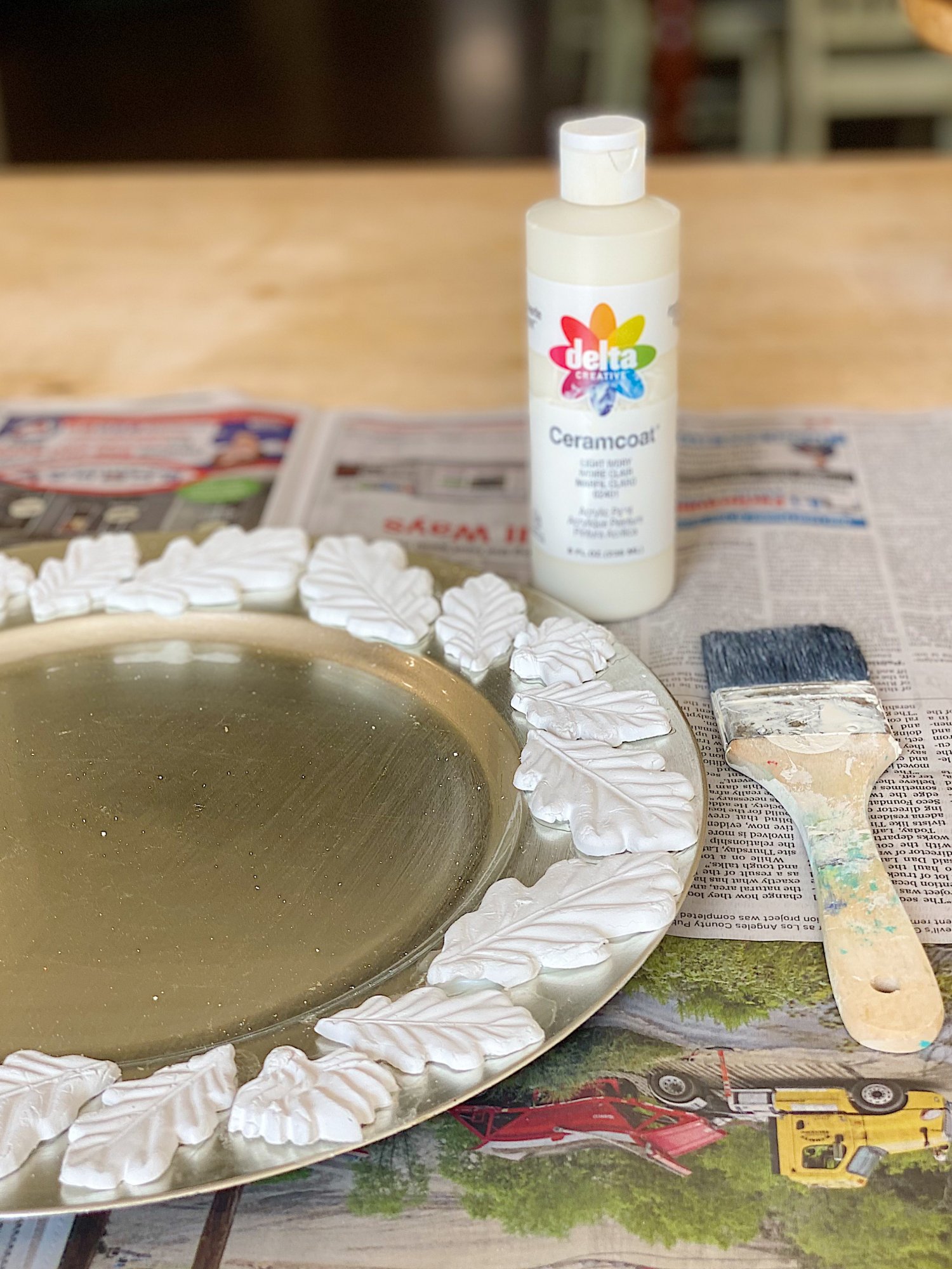 Painting the Wreath