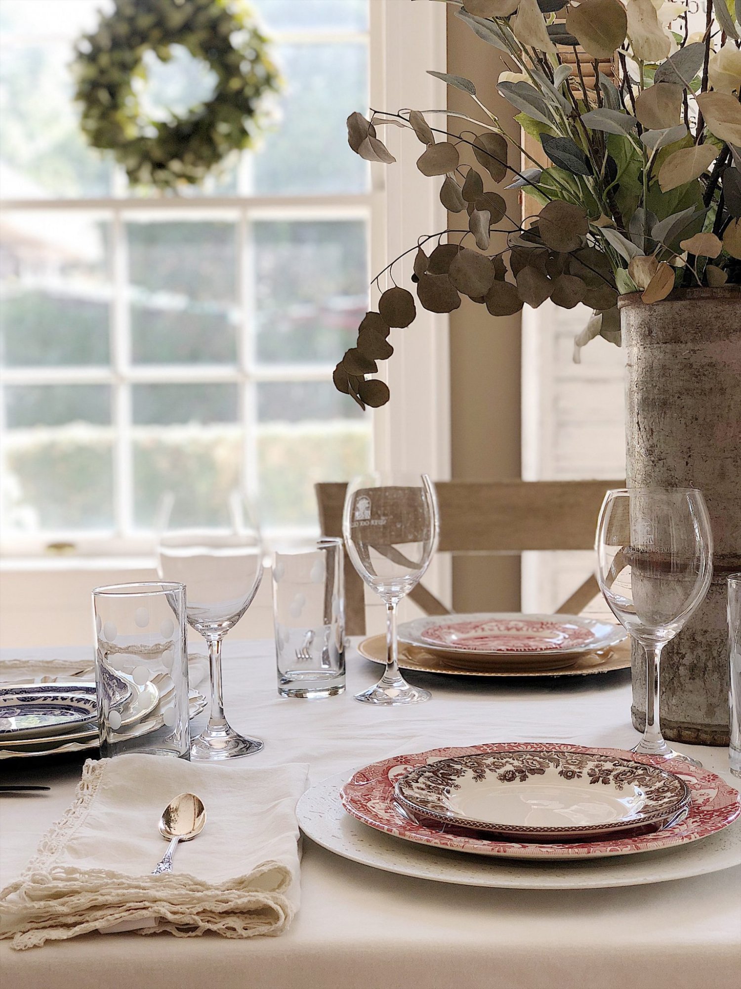 Set the Table with Passed Down China