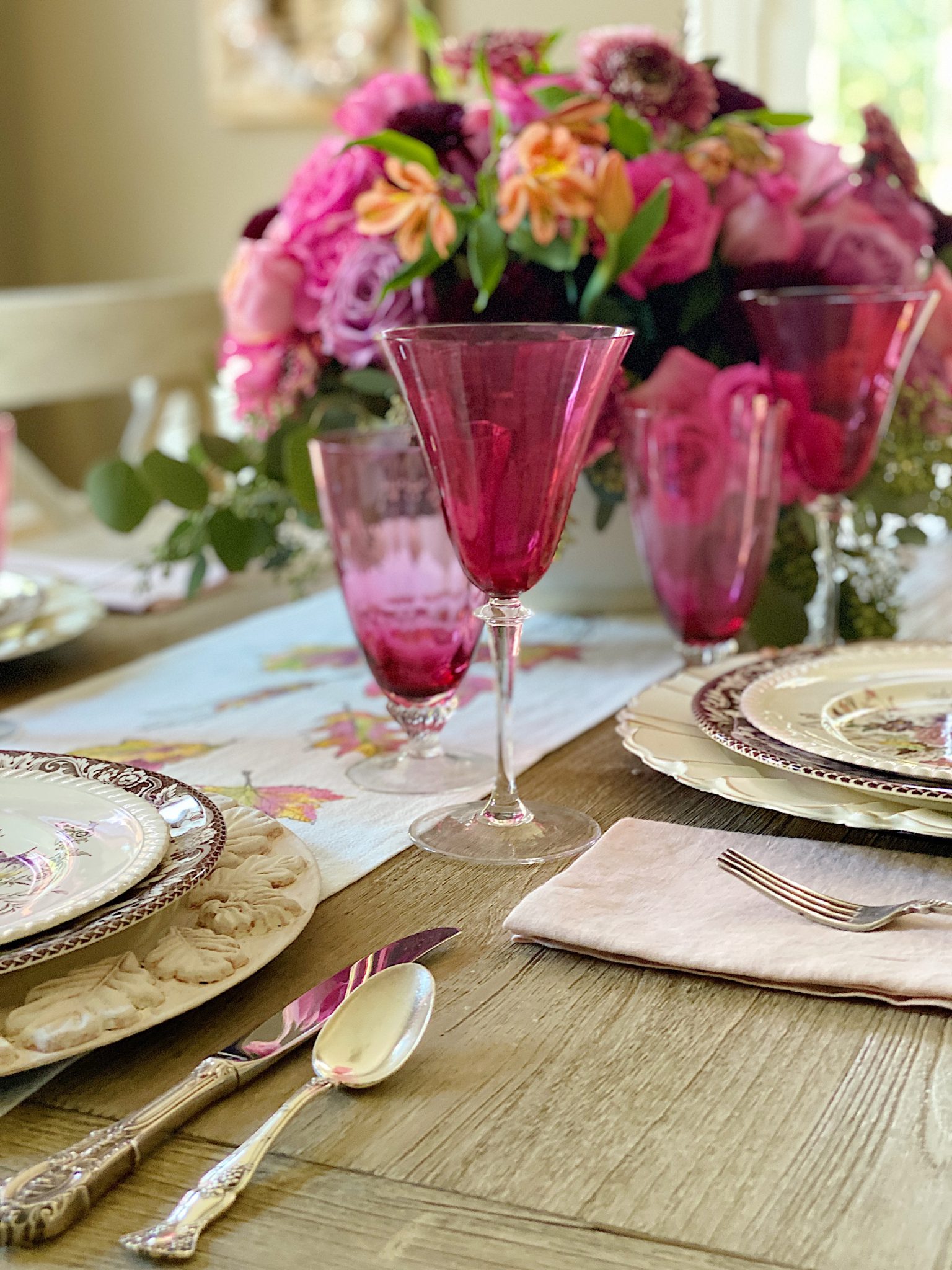 A Tablescape in Thanksgiving Colors 3