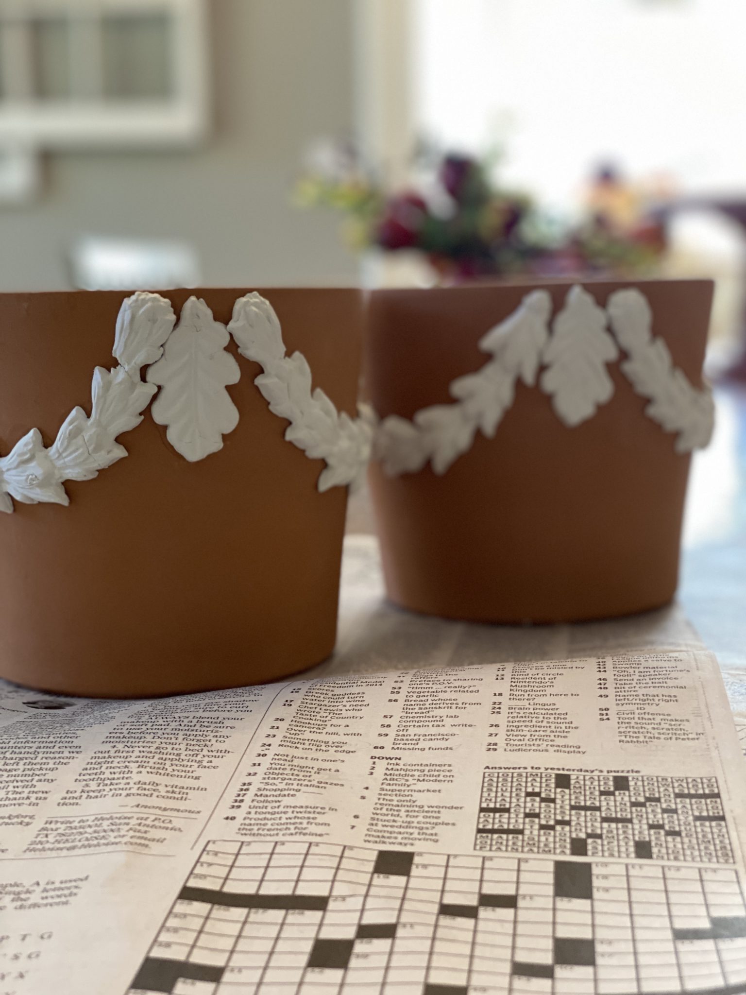 Adding Moulds to Ceramic Pots