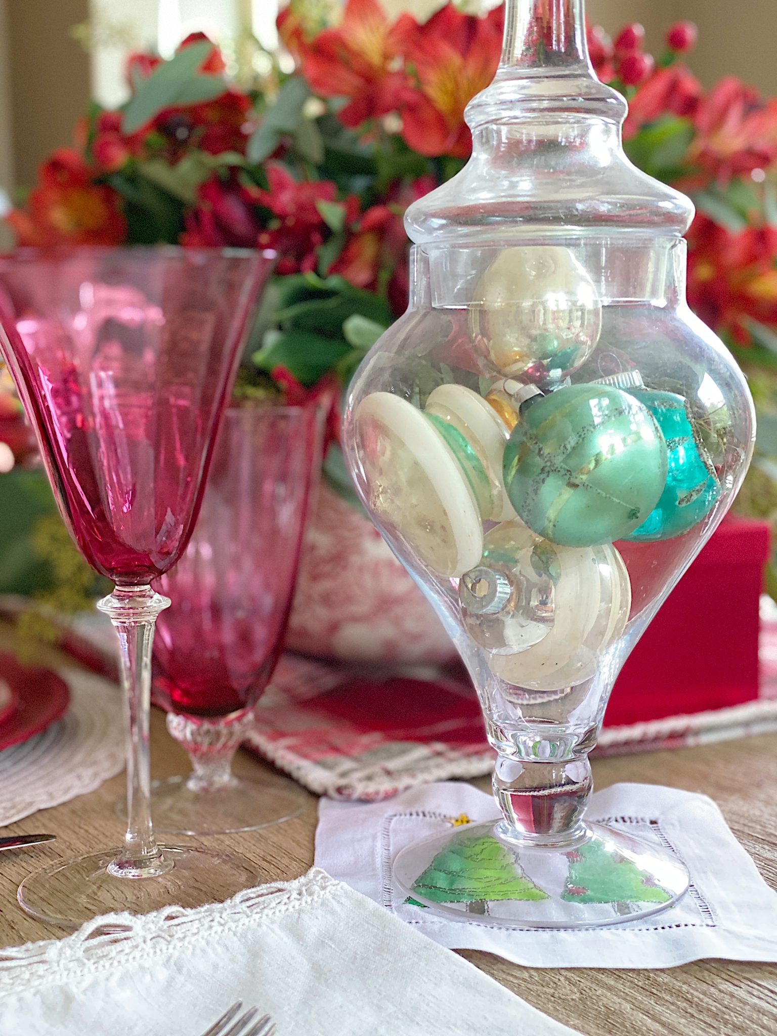 Christmas Table Decor Ideas.