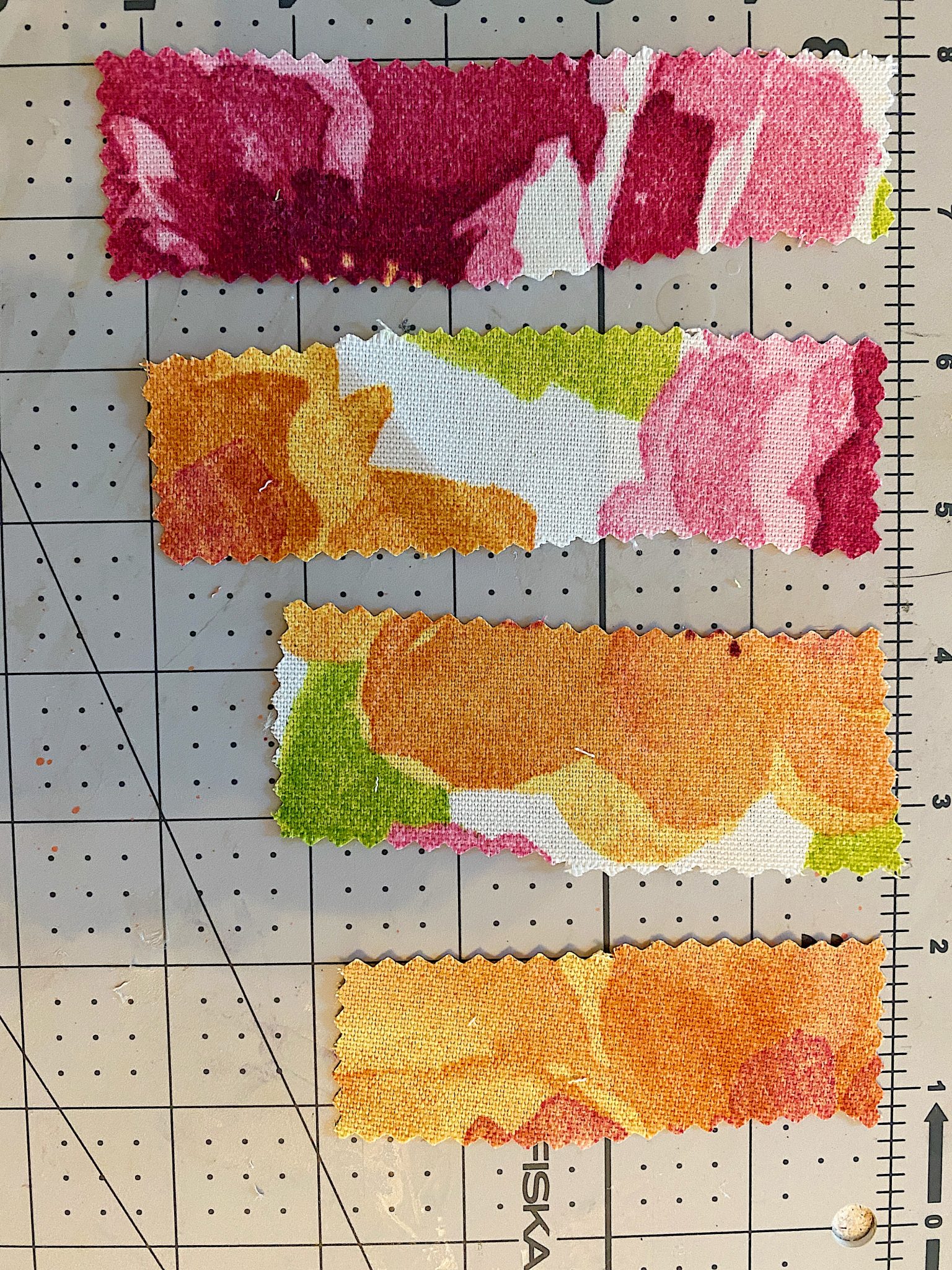 Cut Pieces of the Fabric