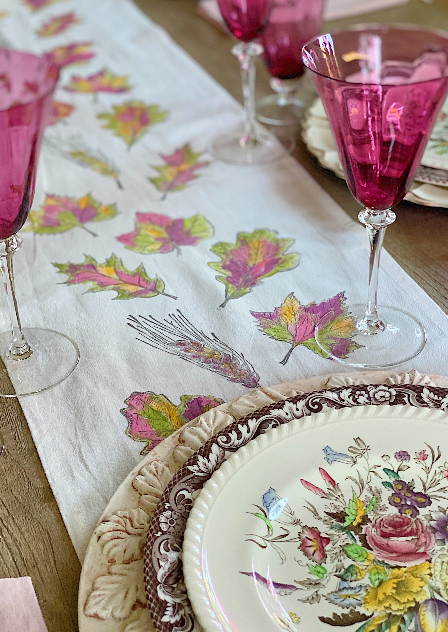 DIY Fall Table Runner 11