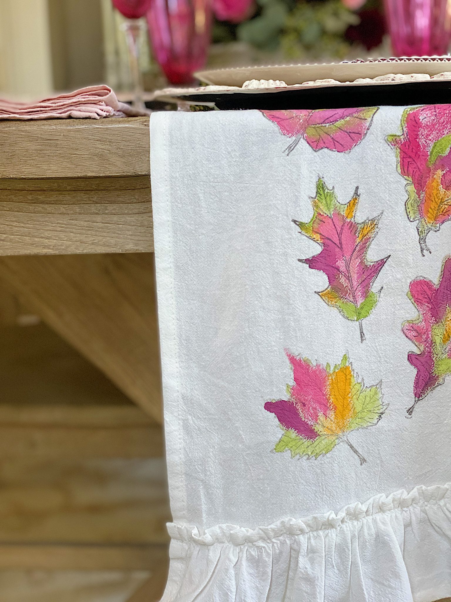 DIY Fall Table Runner 17