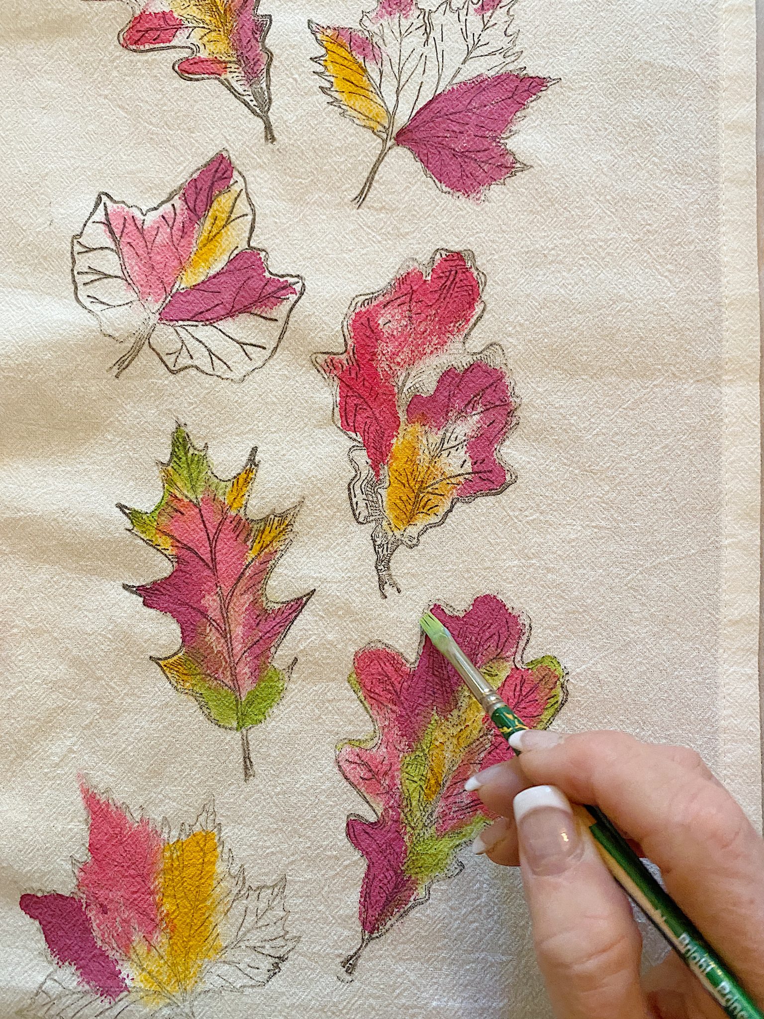 DIY Fall Table Runner 3