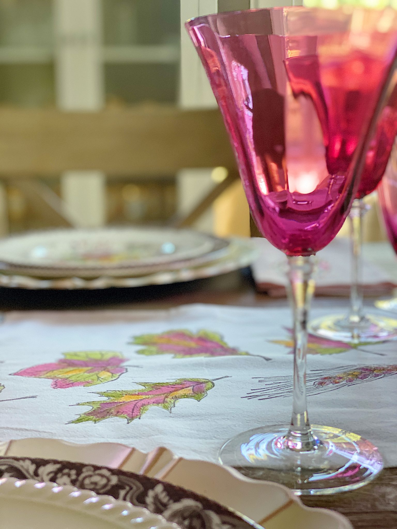 DIY Fall Table Runner 9