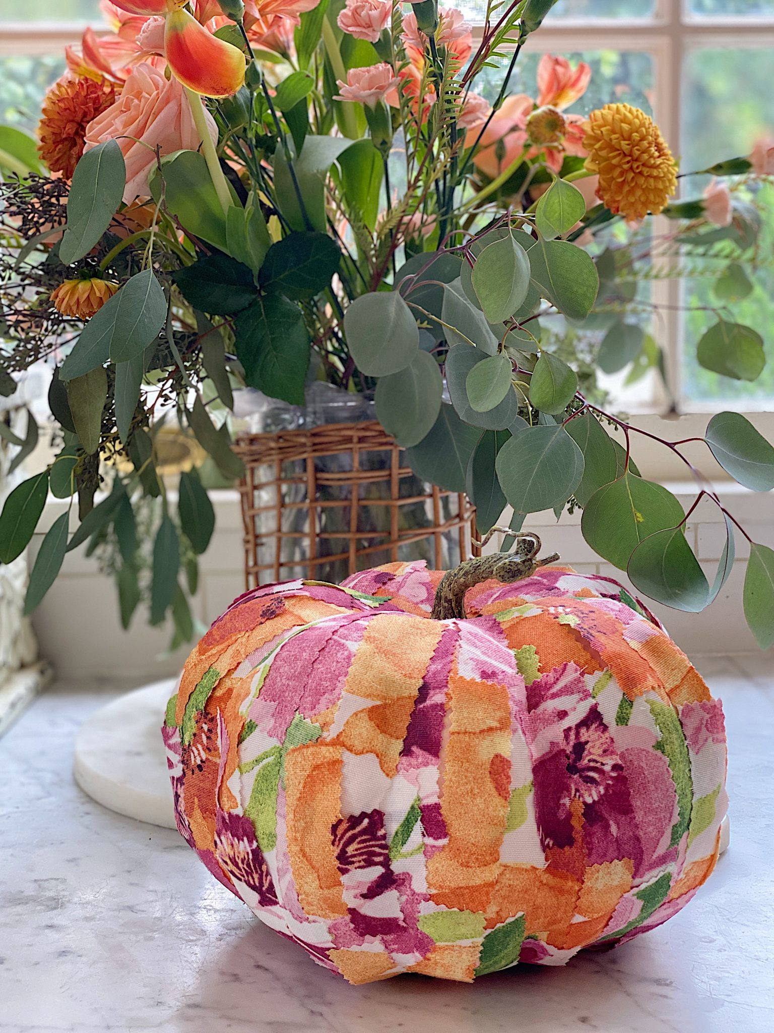Easy Fall Cinderella Pumpkin