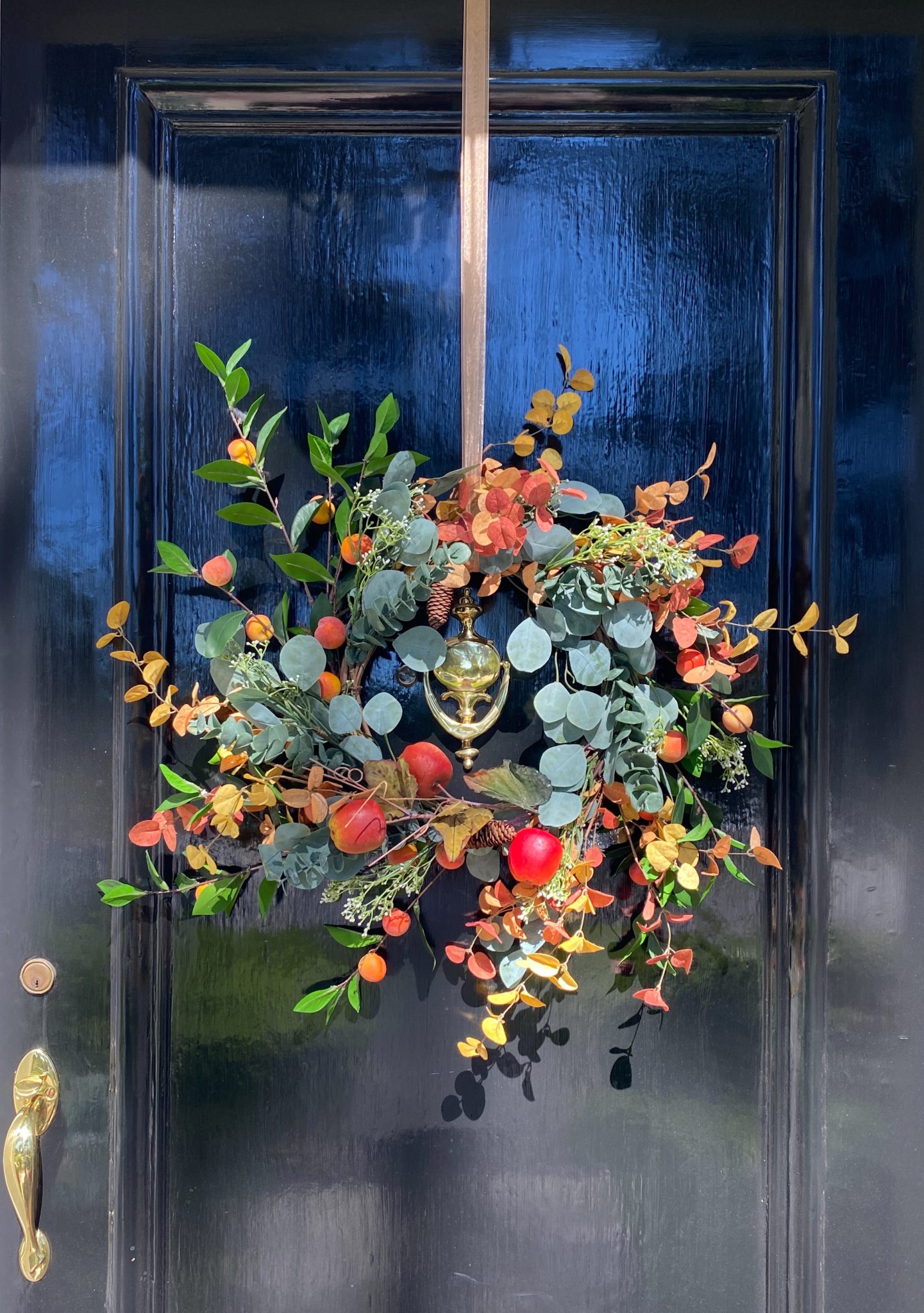 Easy Fall Thanksgiving Wreath