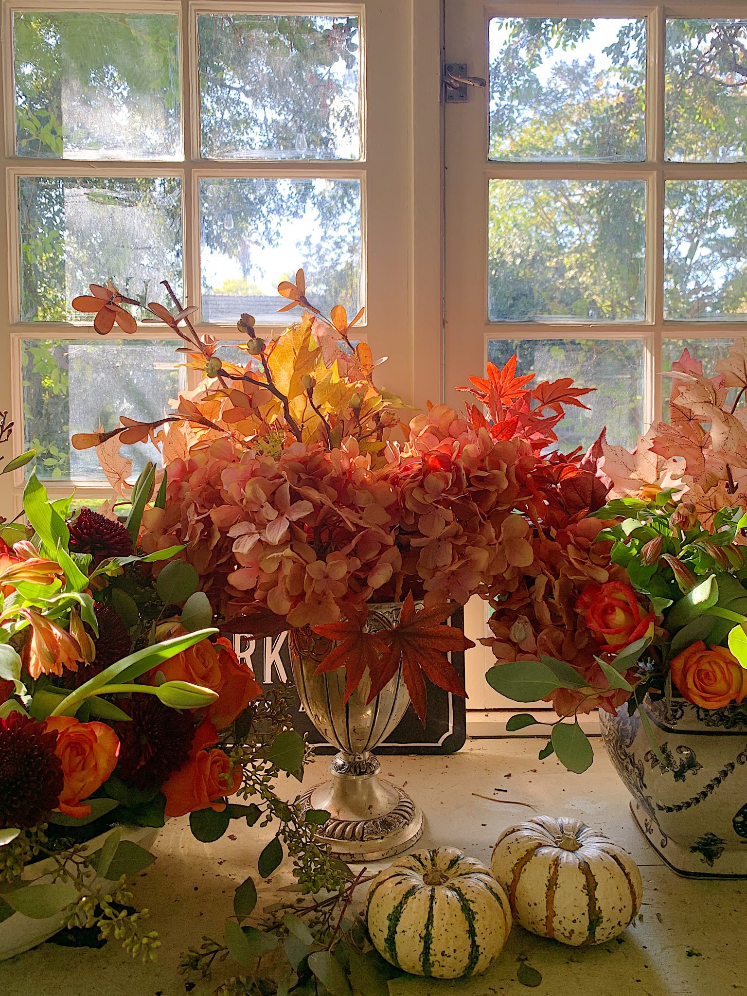 Easy Thanksgiving Flower Arrangements