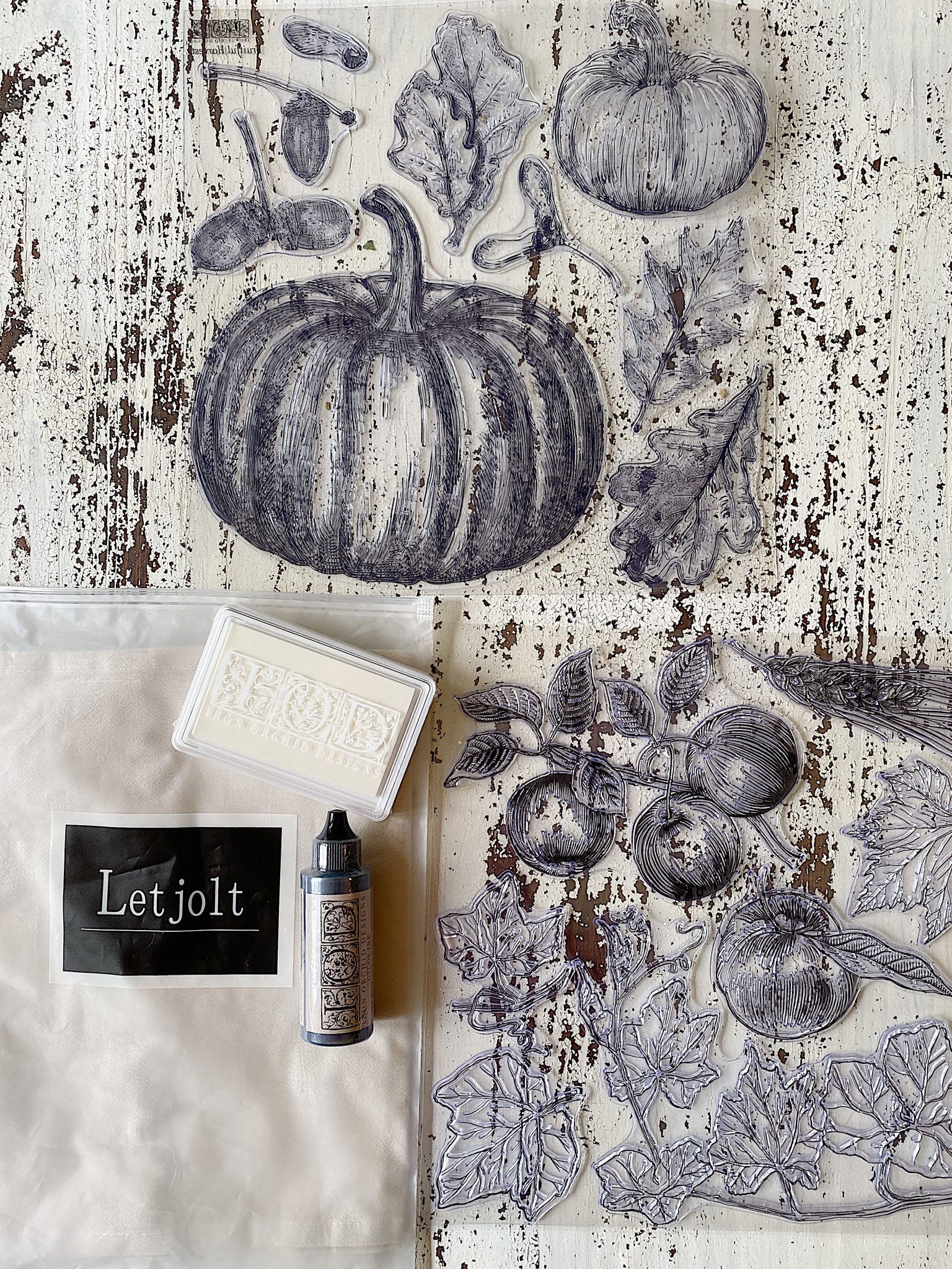 Fall Table Runner Materials
