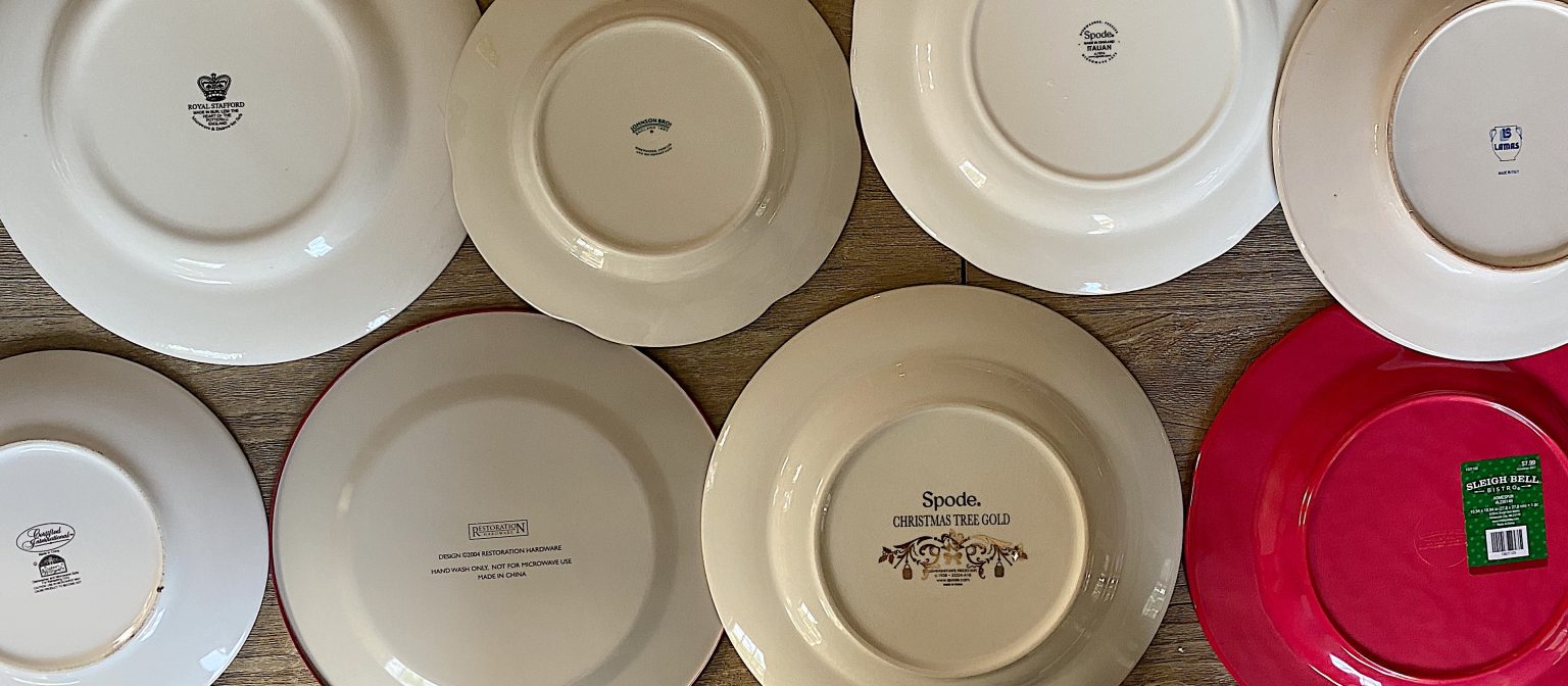 Info on My Christmas Dishes