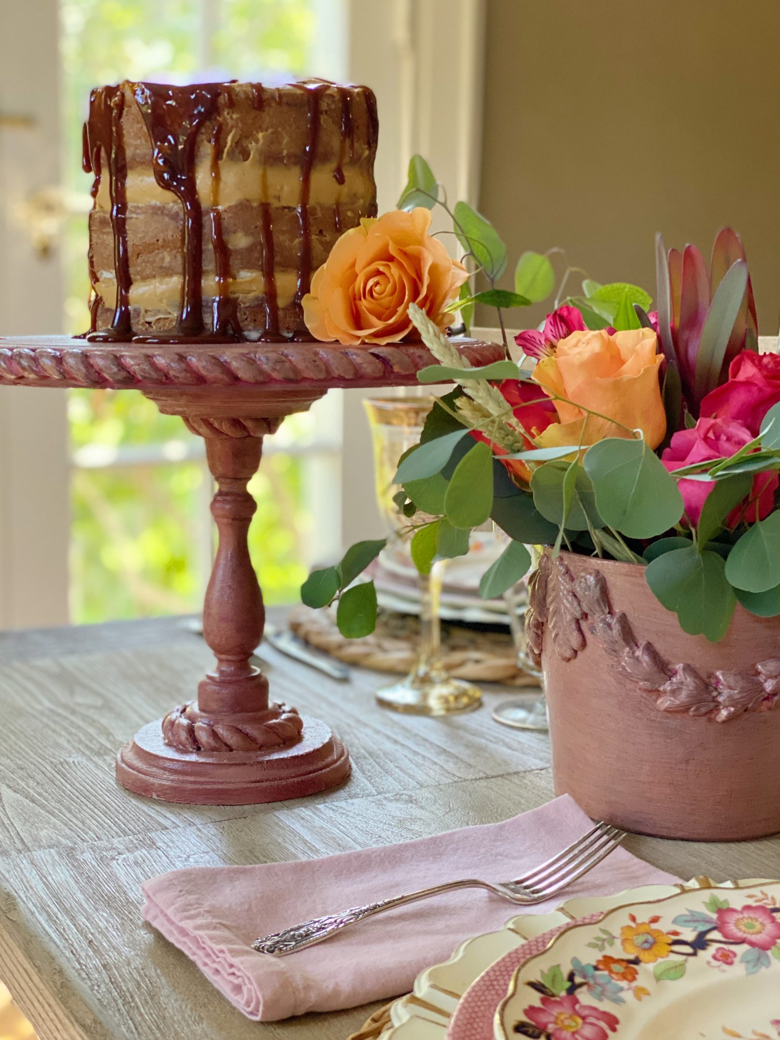 Salted Caramel Apple Cake Recipe