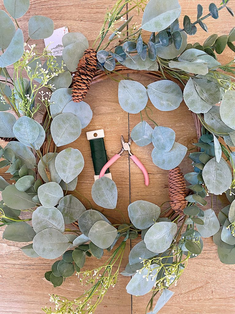 Thanksgiving Wreath DIY Materials 1