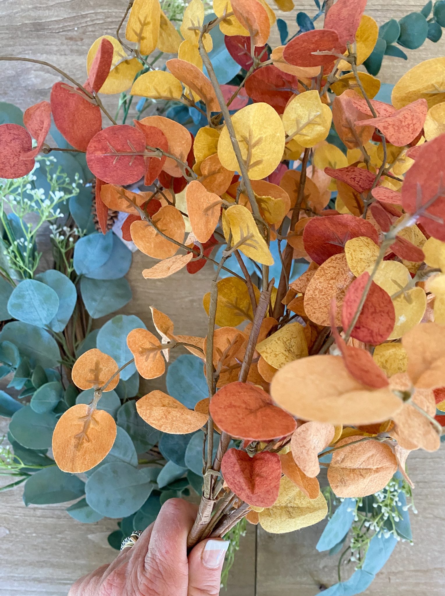 Thanksgiving Wreath DIY Materials