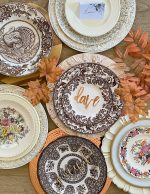 The Best Thanksgiving Plates - MY 100 YEAR OLD HOME