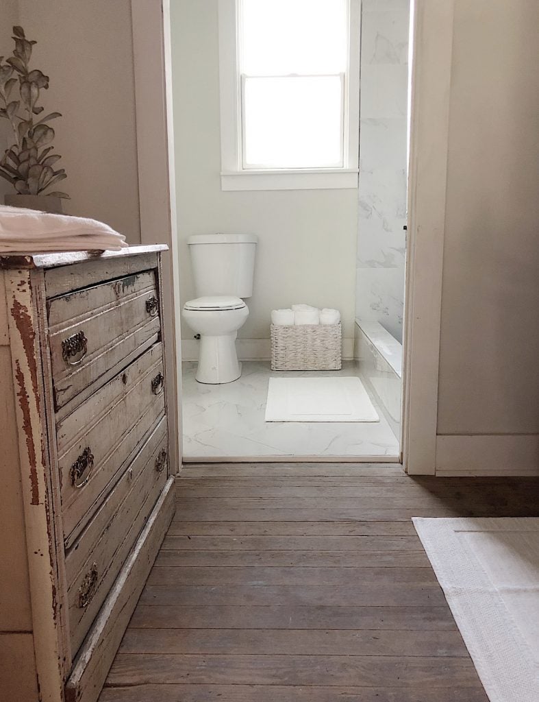 Waco Airbnb Fixer Upper Bathroom