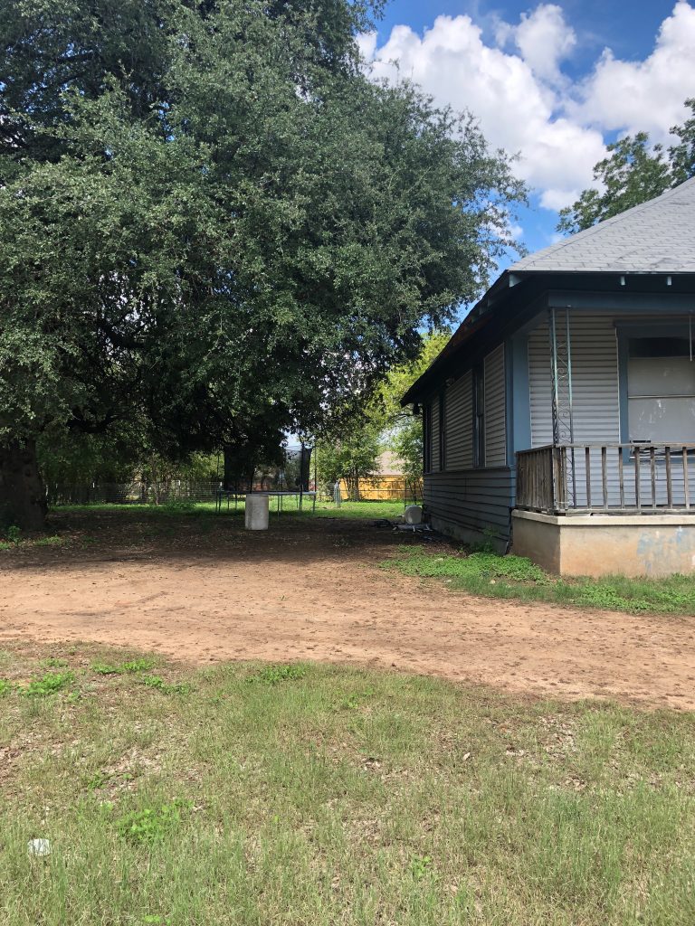 Waco Airbnb Fixer Upper Exterior Porch Area