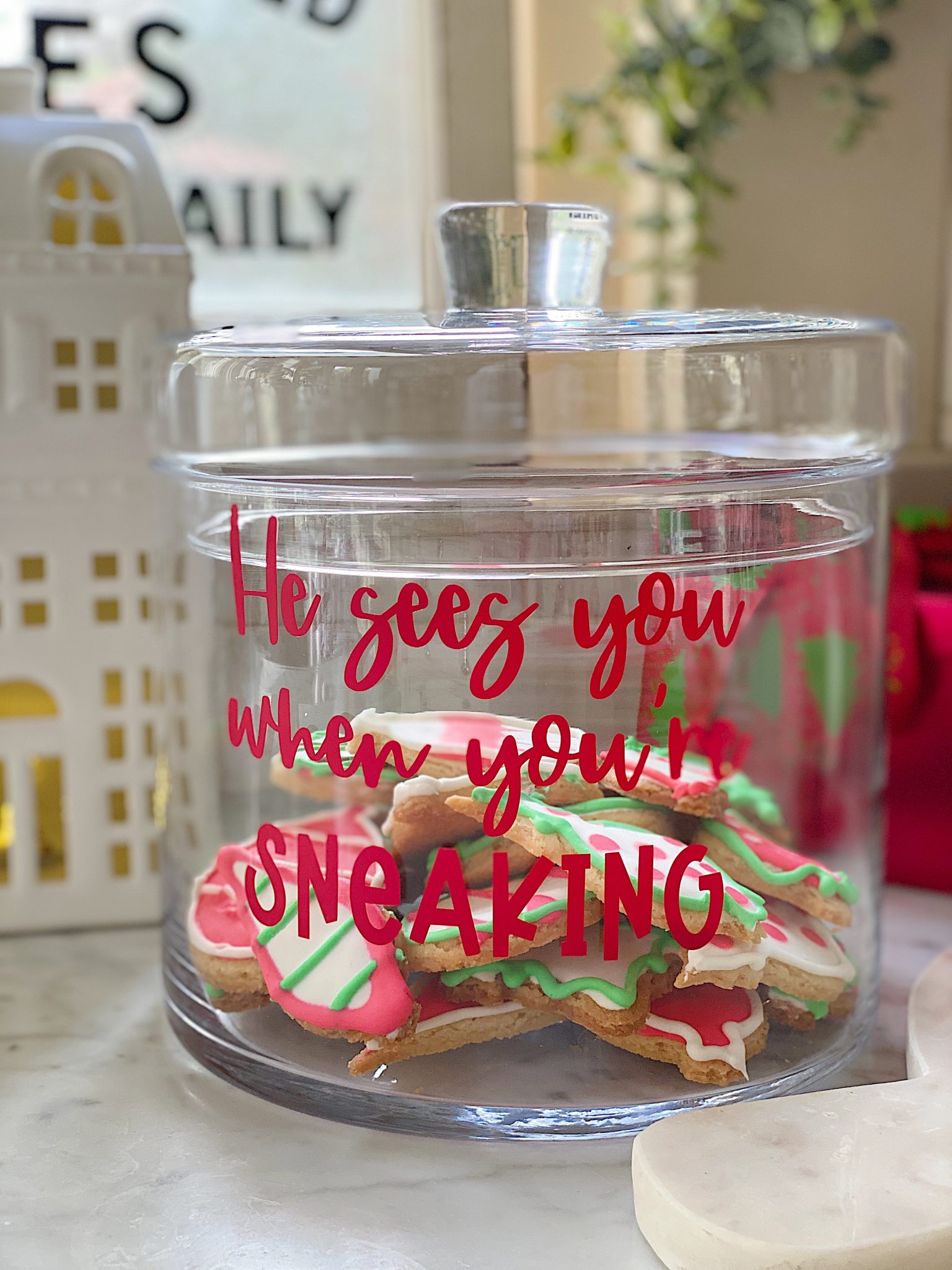 A Christmas Cookie Jar