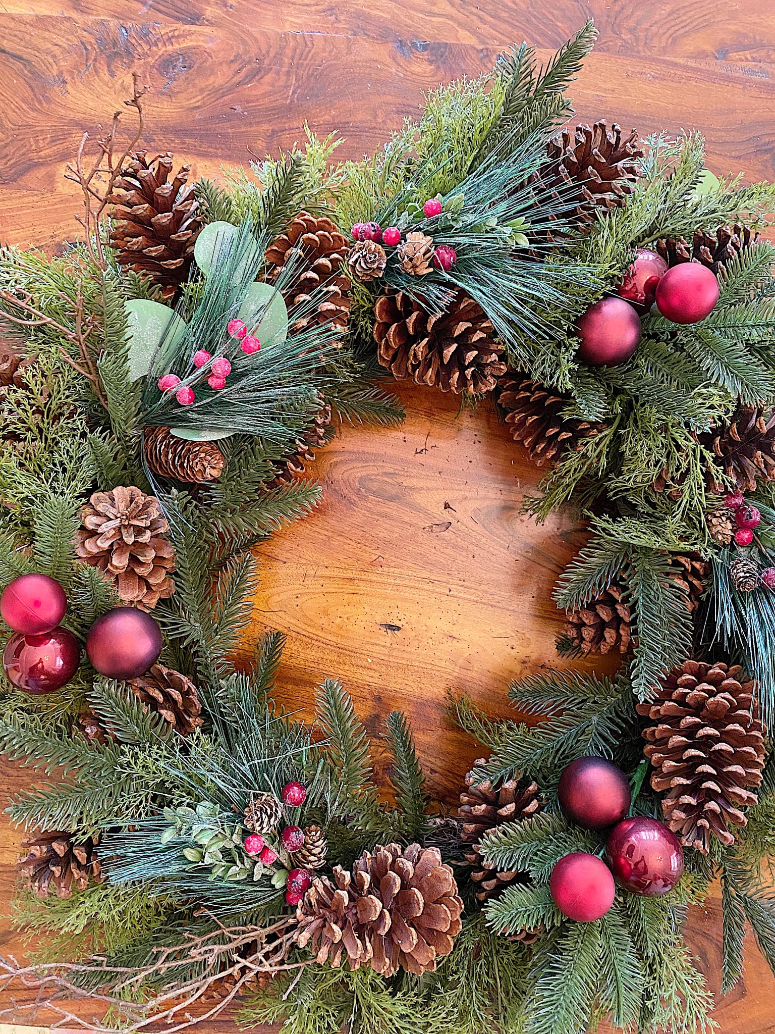 Christmas Wreath for Window