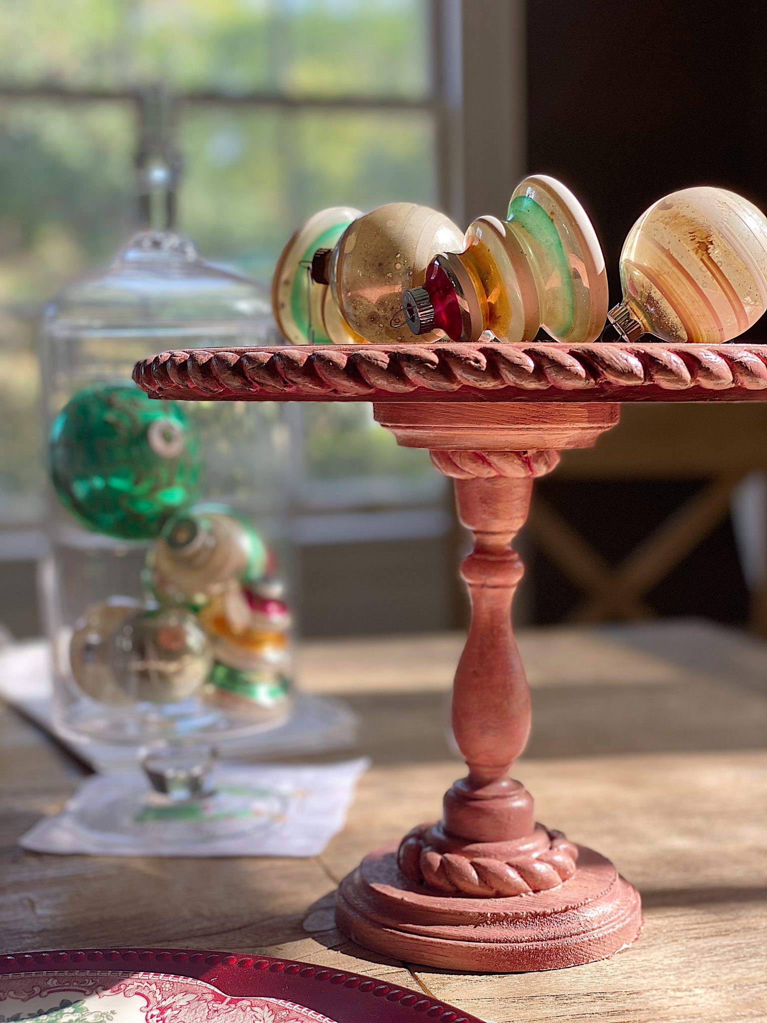 Handmade with Love Cake Stand