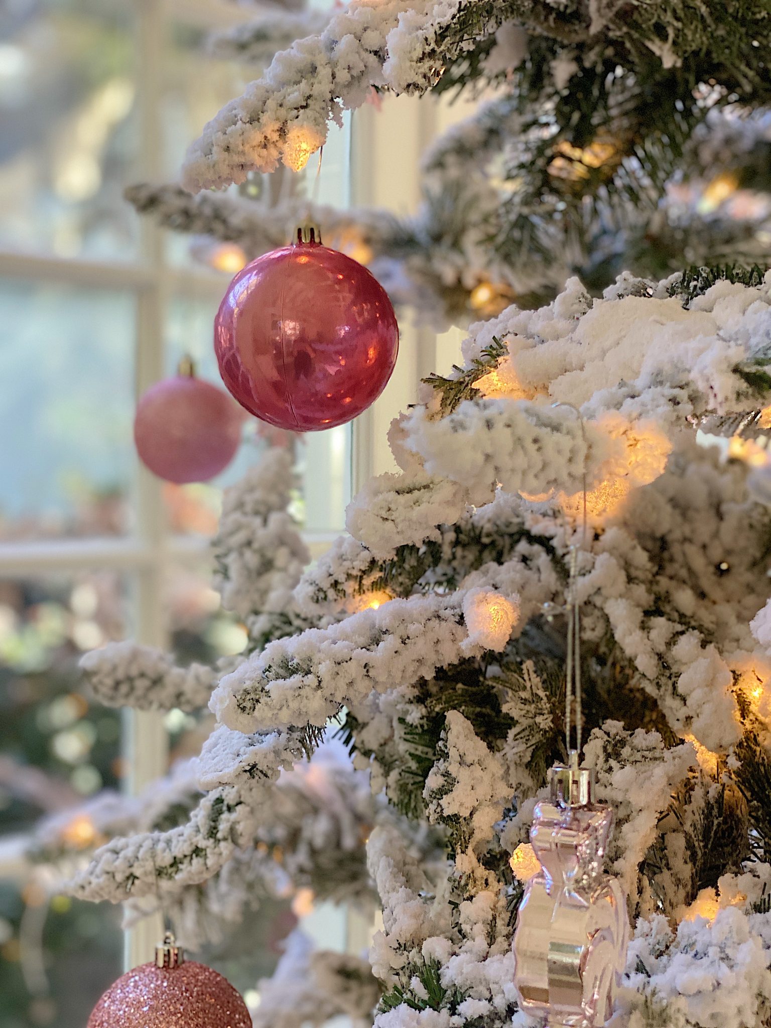 Pink Christmas Tree Ornaments
