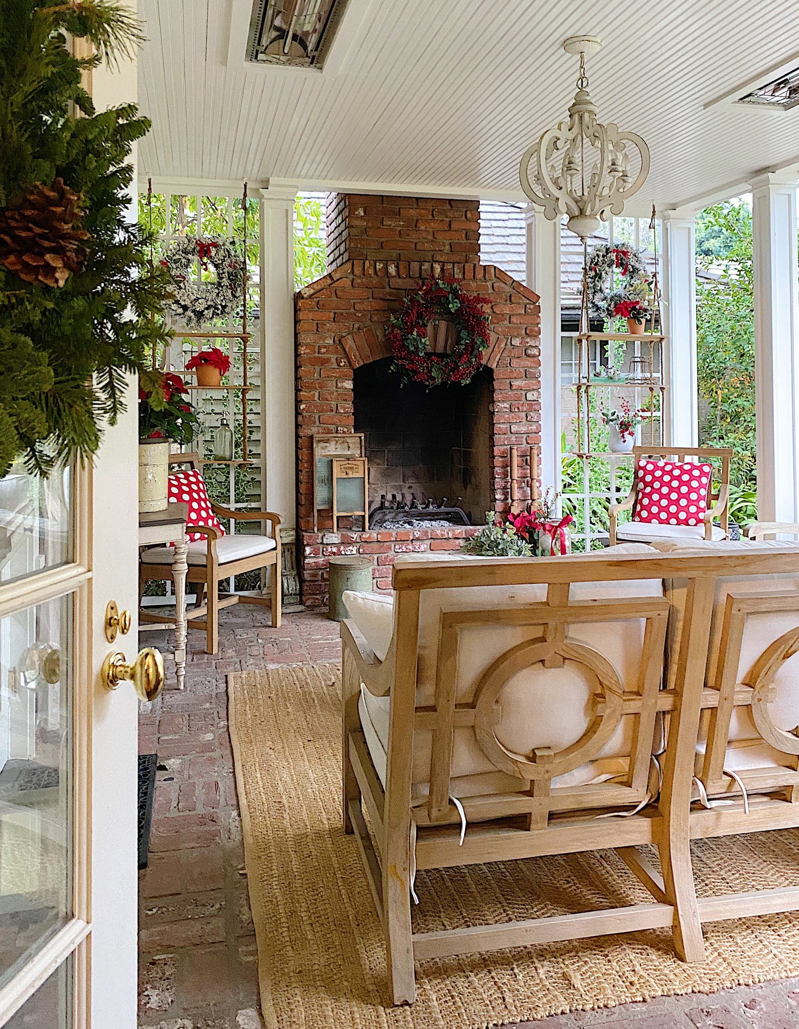 Back Porch for Christmas