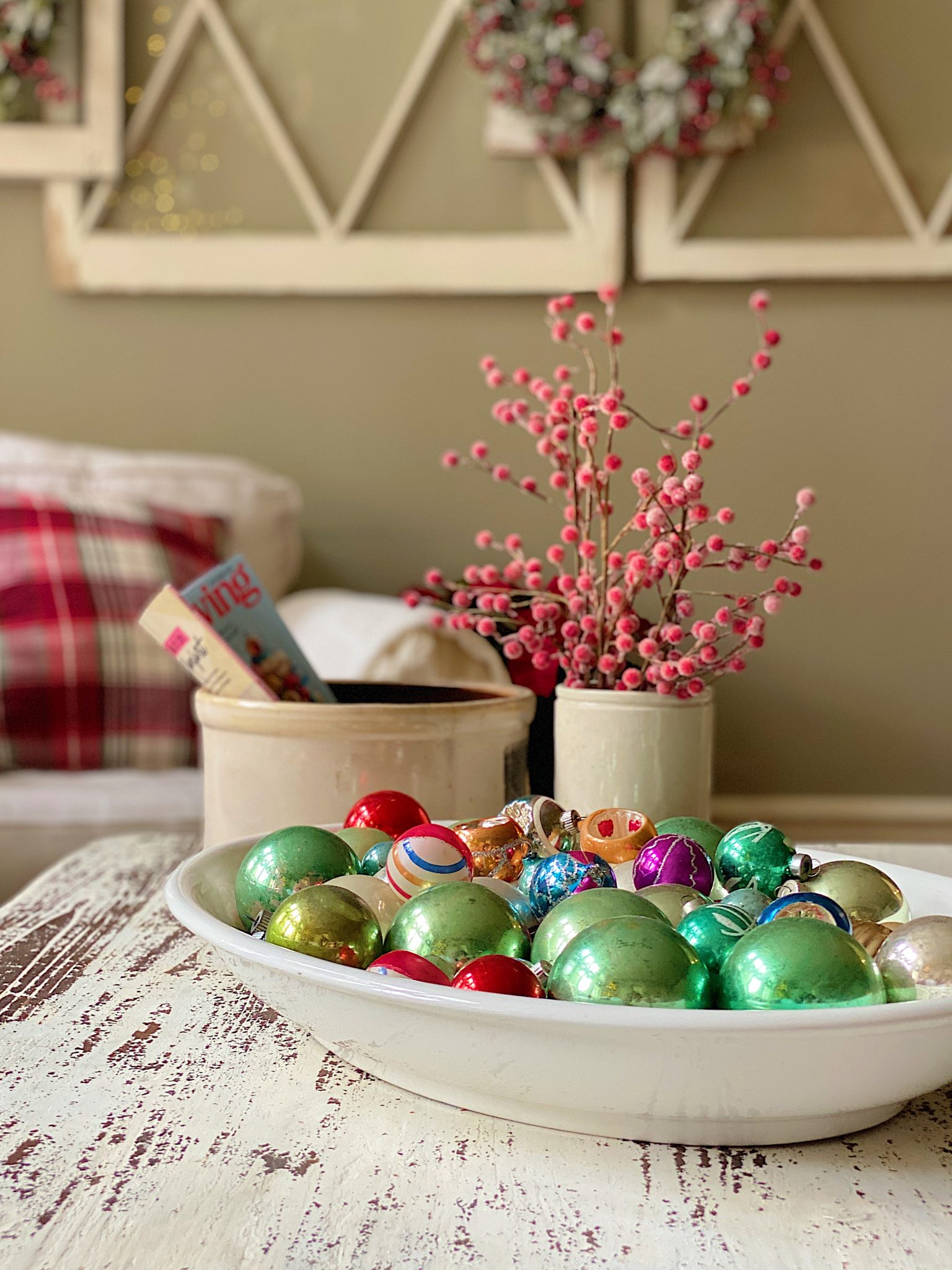 Christmas Family Room Home Tour