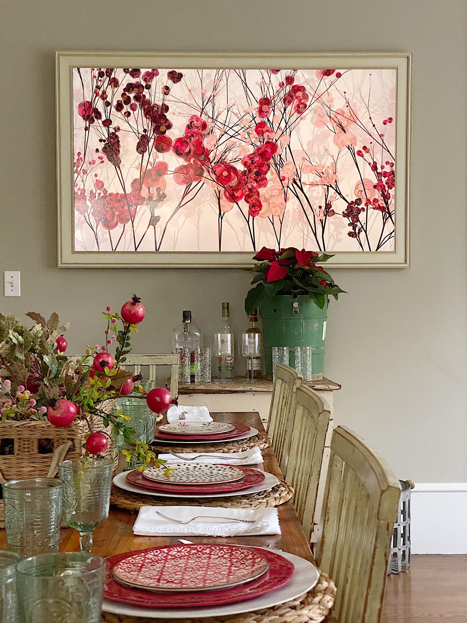 Christmas Family Room Home Tour