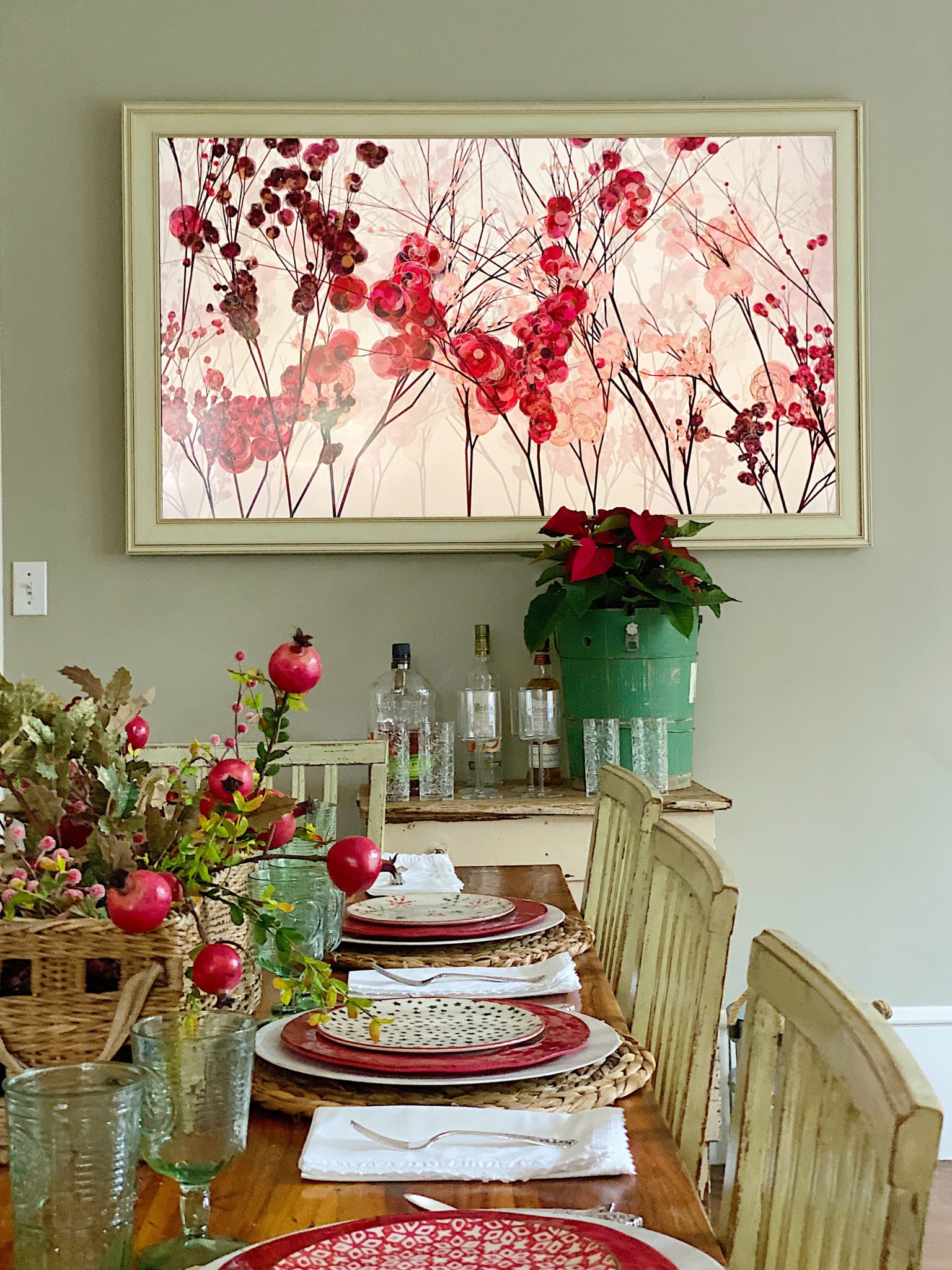 Christmas Family Room Home Tour