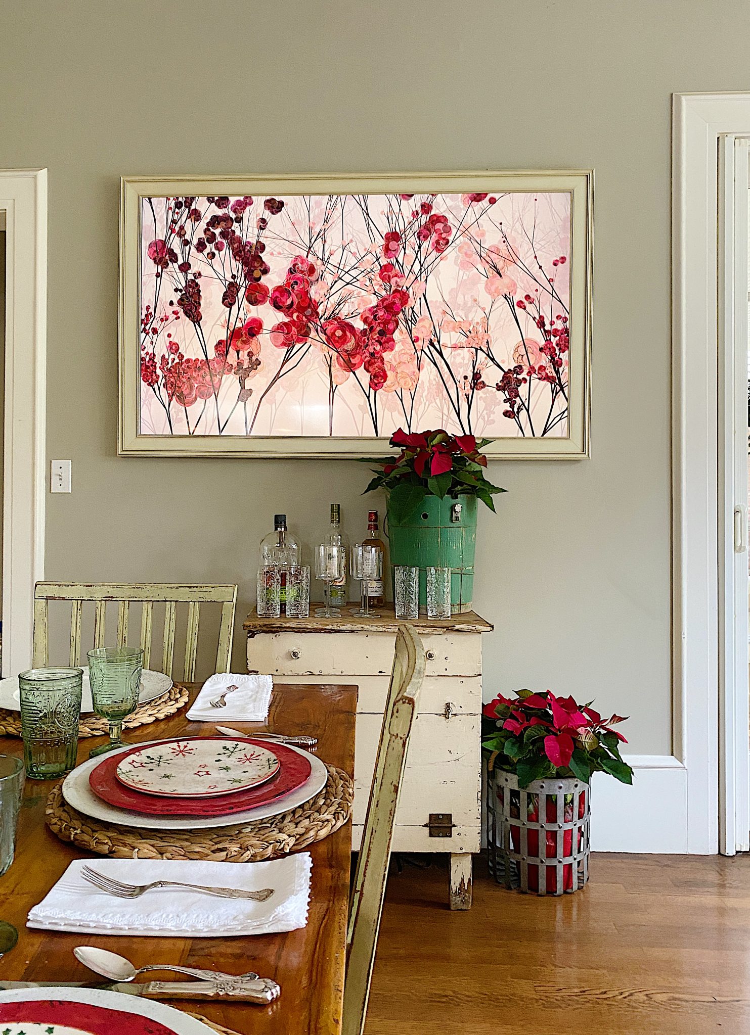 Christmas Family Room Home Tour
