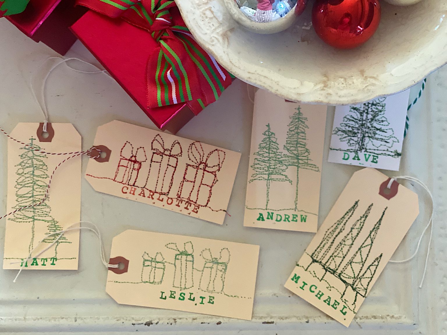 Christmas Gift Tags DIY