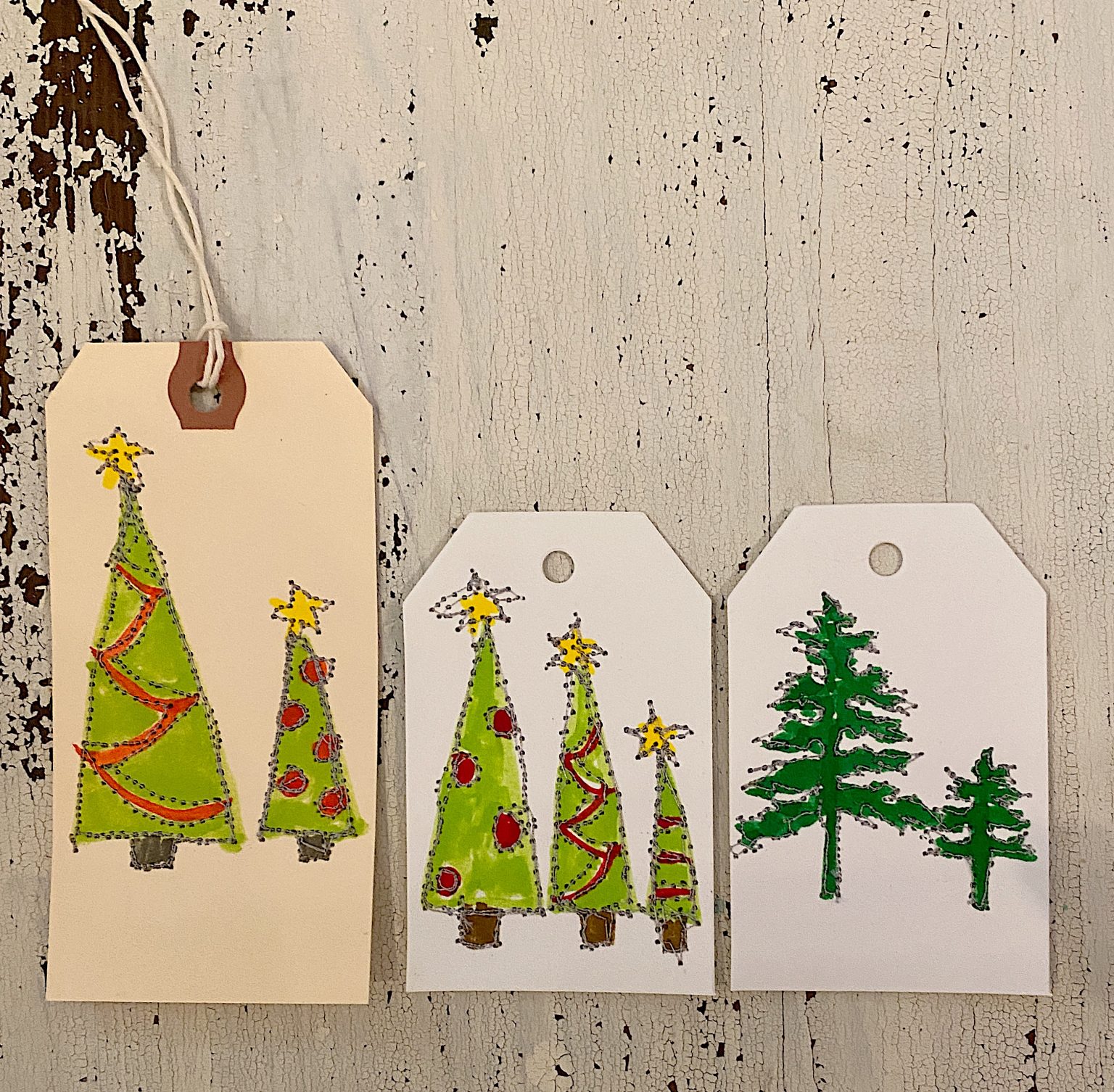 Christmas Gift Tags as a DIY.
