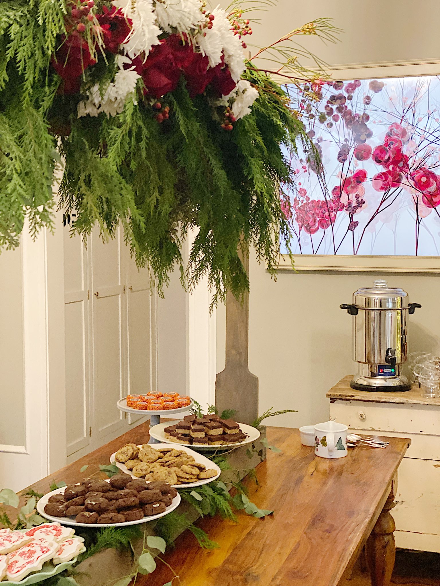 Christmas Party Dessert Buffet