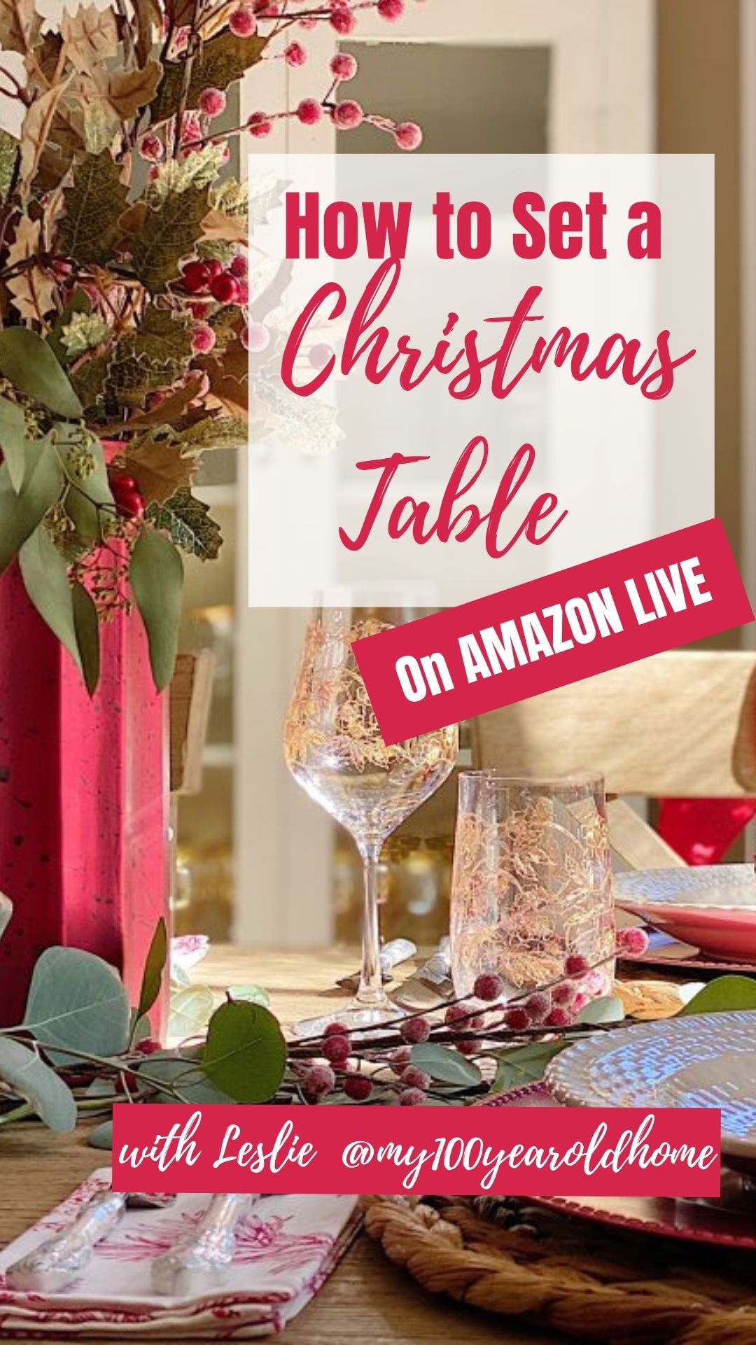 Christmas Table Amazon Live