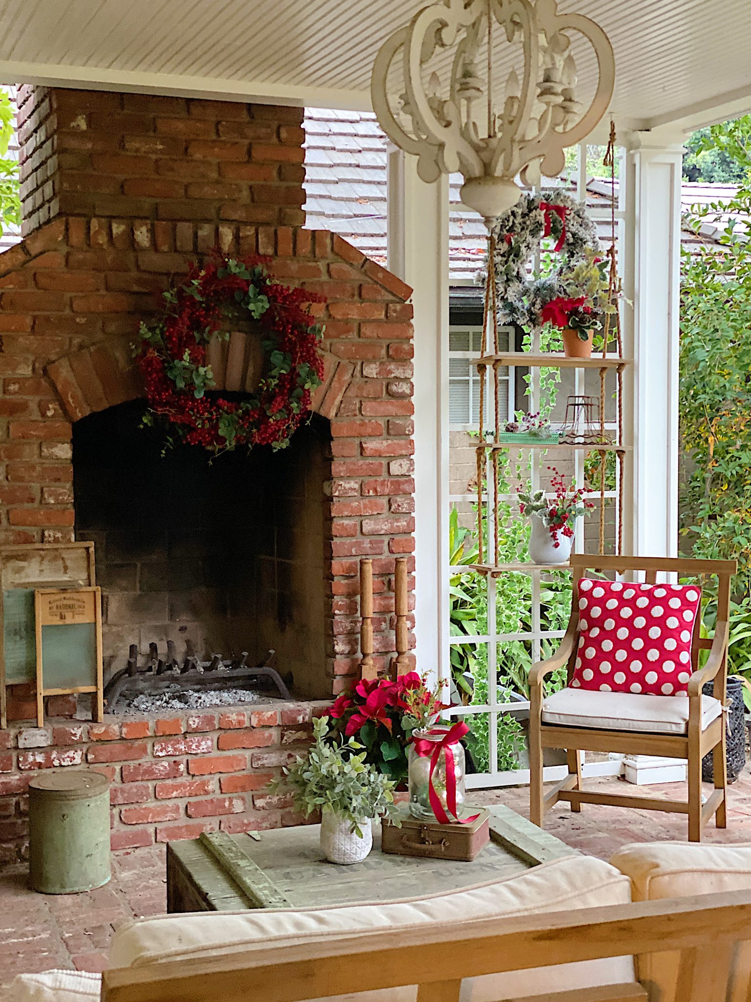 Christmas on the Back Porch